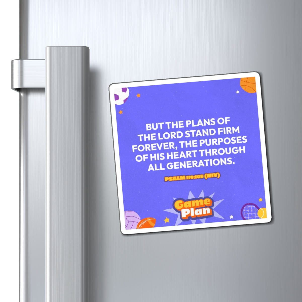 Memory Verse Magnet | V8 | Game Plan Preschool