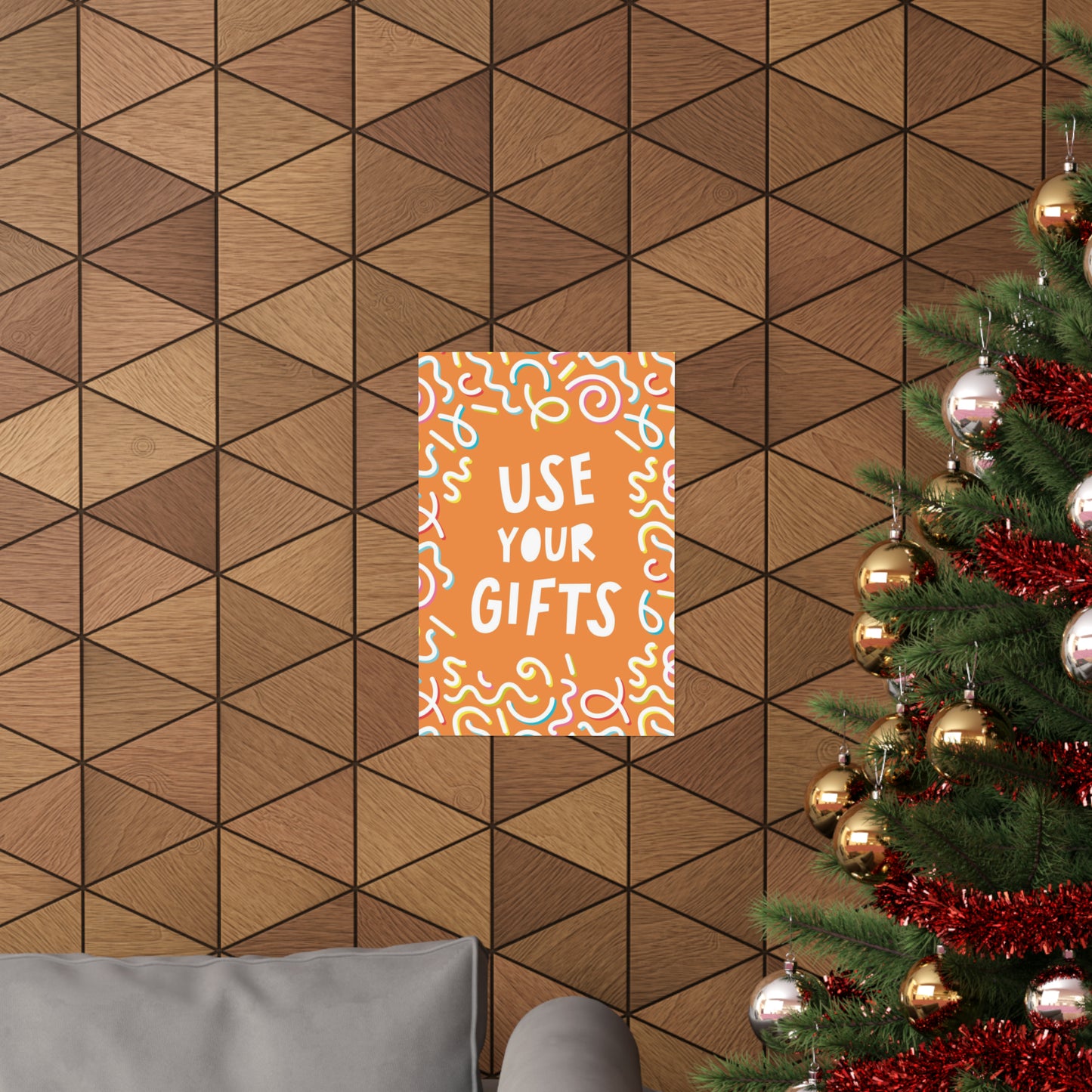 Poster I V7 I Use Your Gifts Discipleship Graphic I Vertical