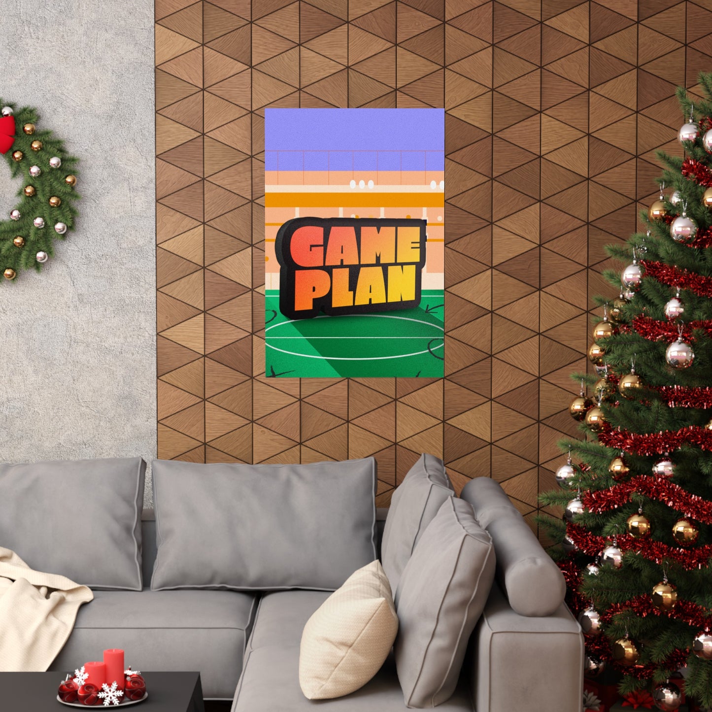 Poster | V8 | Game Plan Series Graphic | Vertical