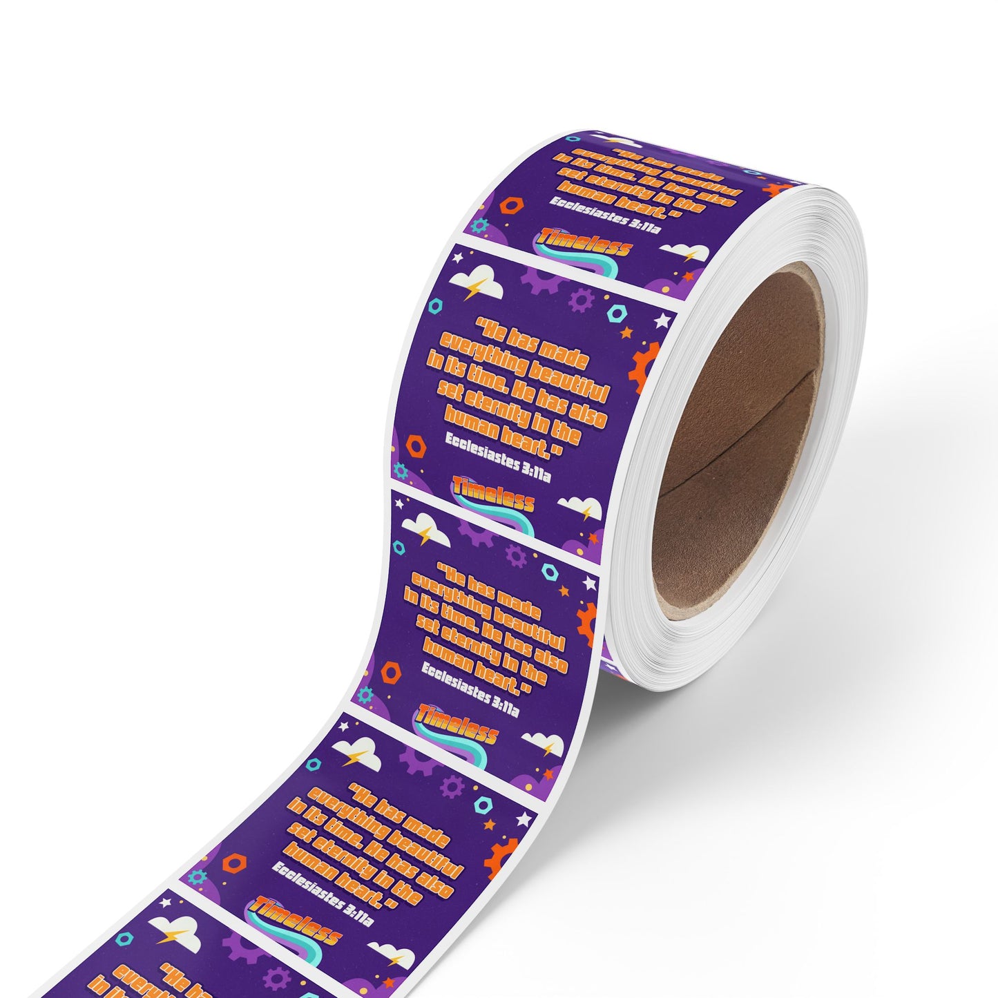 Memory Verse Sticker Roll | V9 | Timeless Preschool