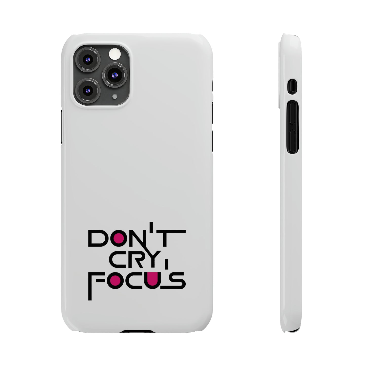 Don't Cry, Focus | SYCU | Phone Cases