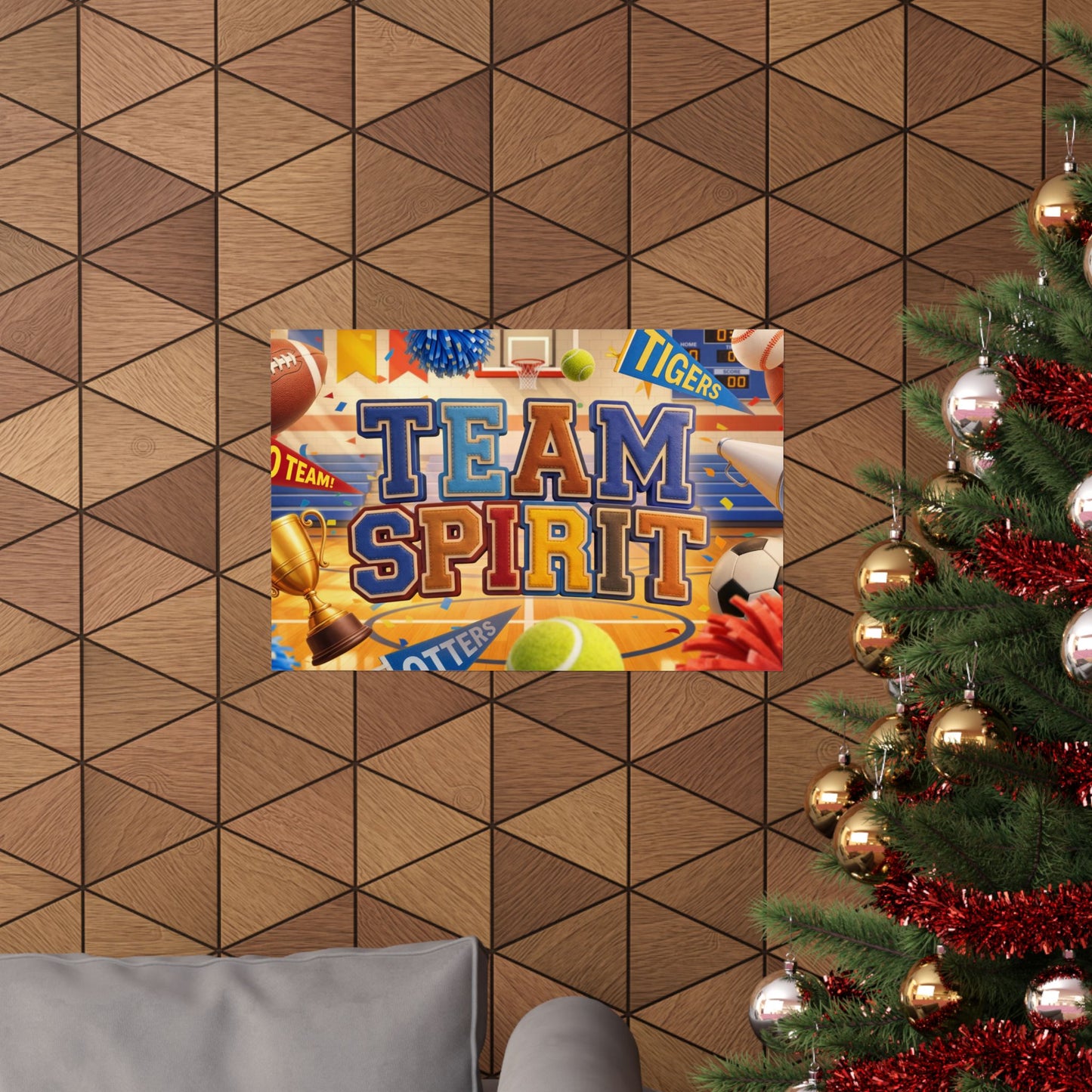Poster | Team Spirit Elementary Series Graphic | Horizontal
