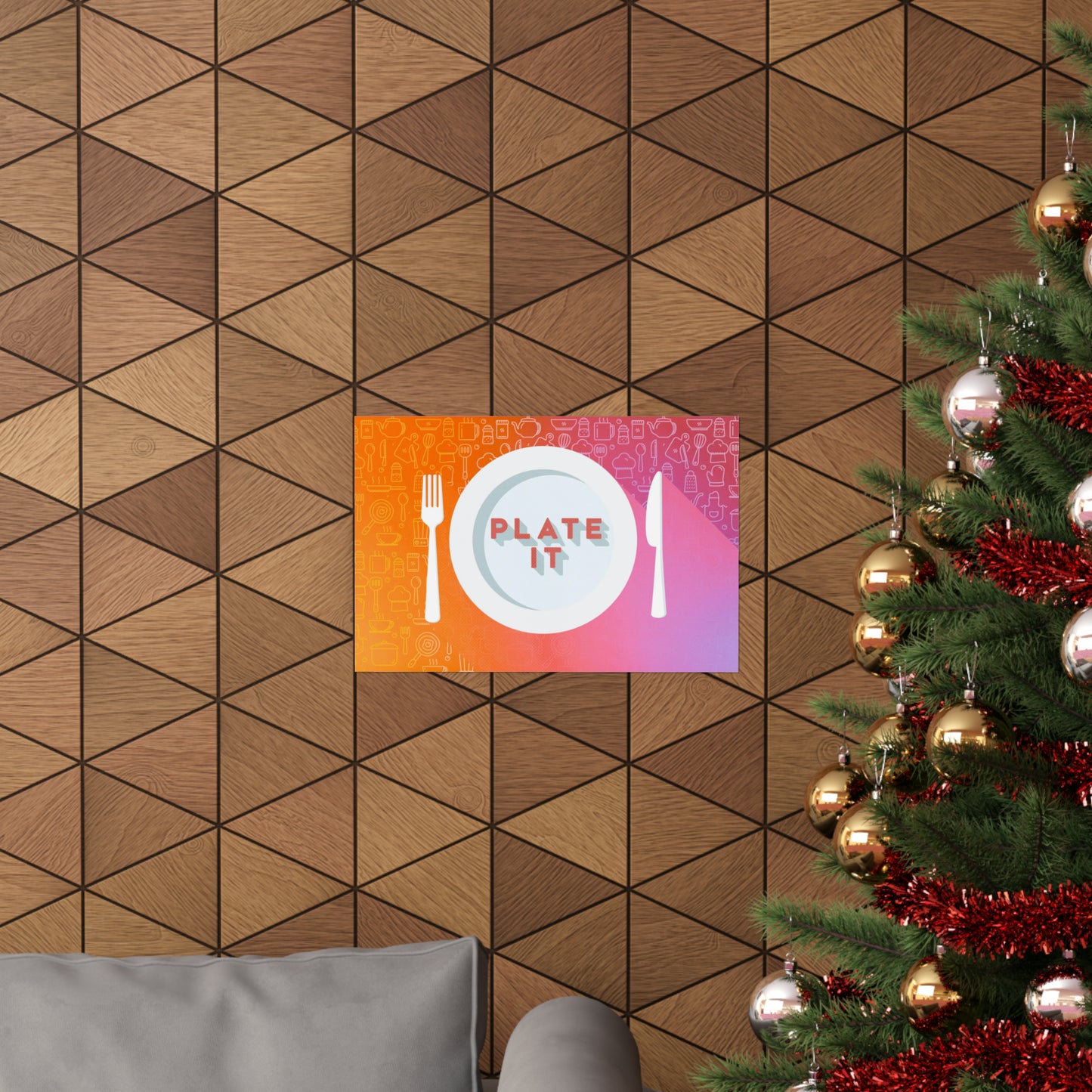 Poster I V5 I Plate It Series Graphic I Horizontal