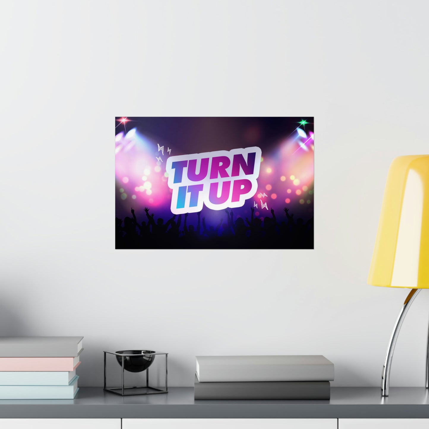 Poster | V7 | Turn It Up Series Graphic | Horizontal