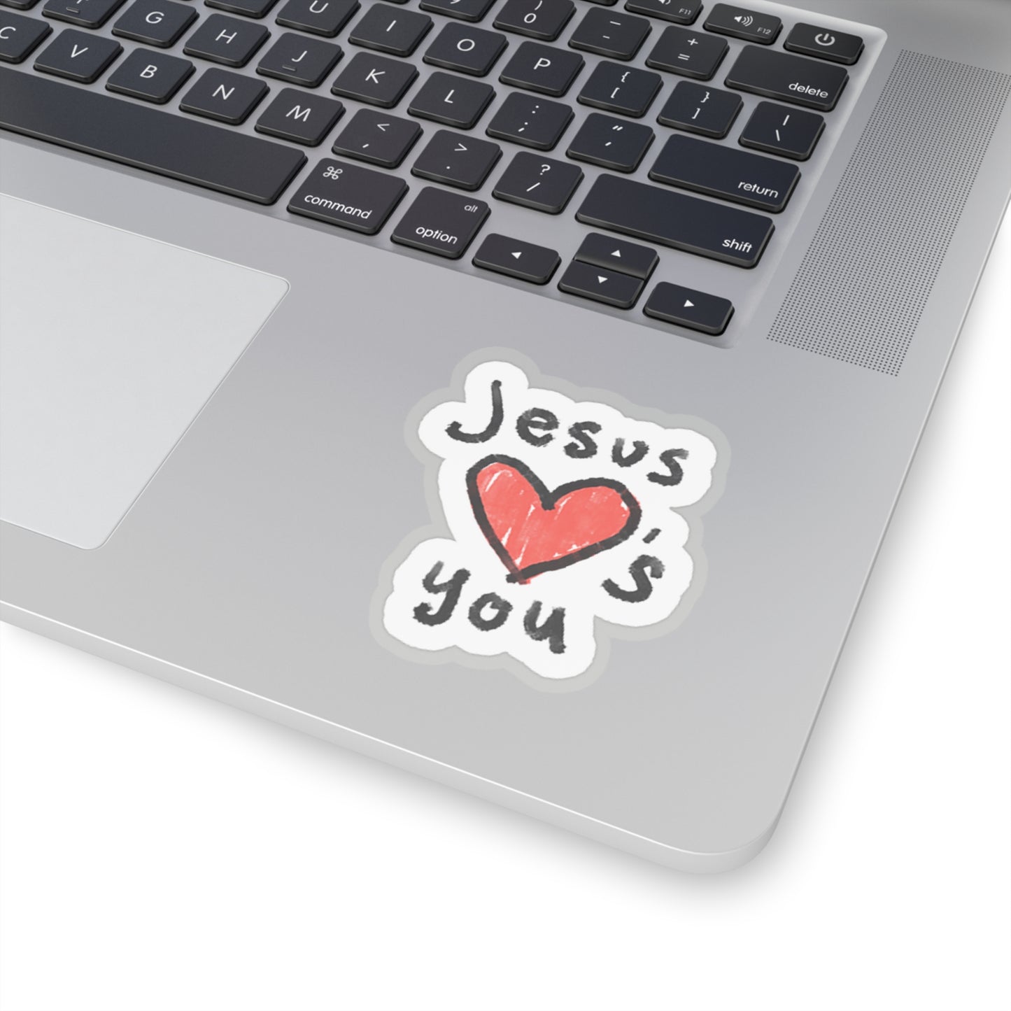 Jesus Loves You Vertical Sticker