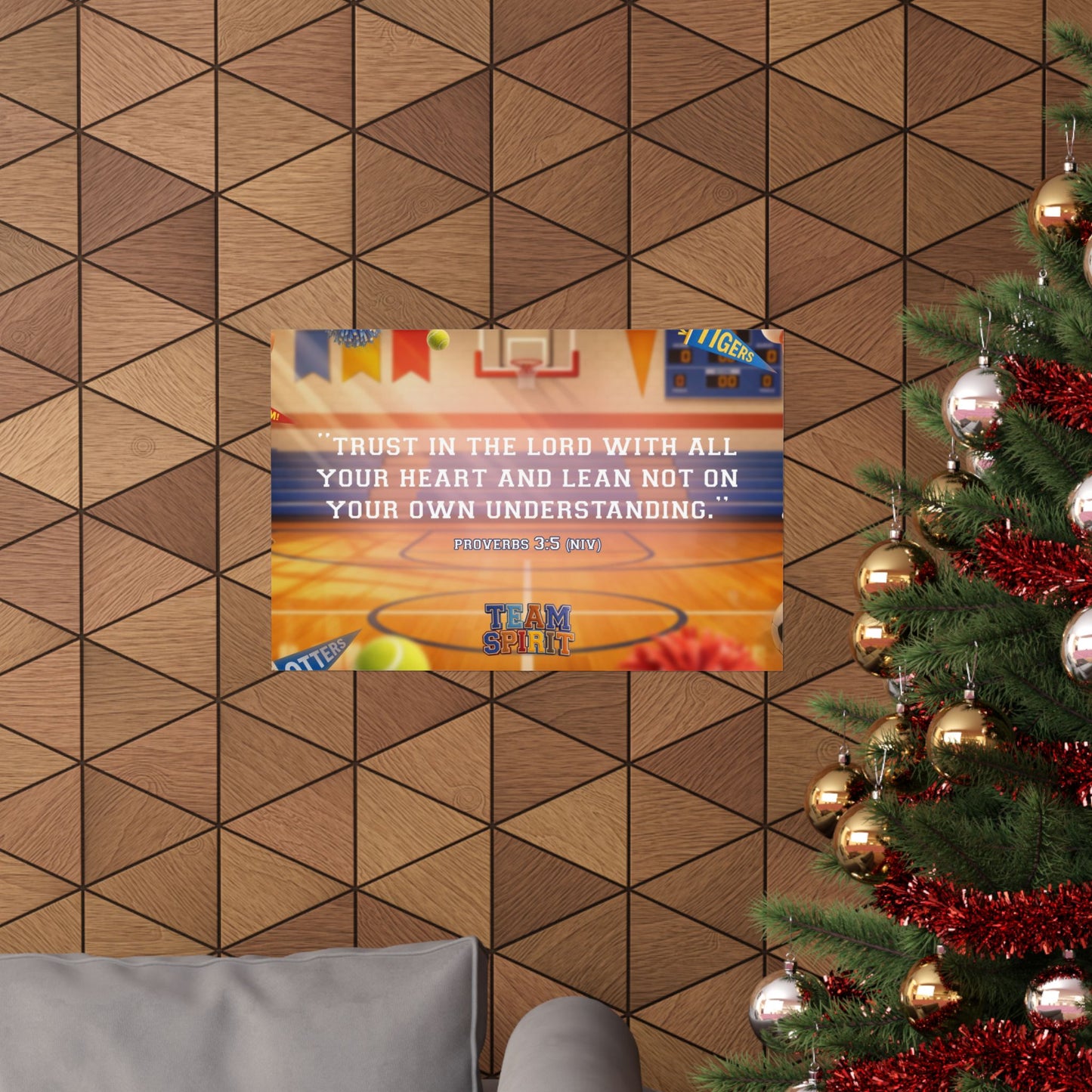 Poster | Team Spirit Elementary Memory Verse Graphic | Horizontal