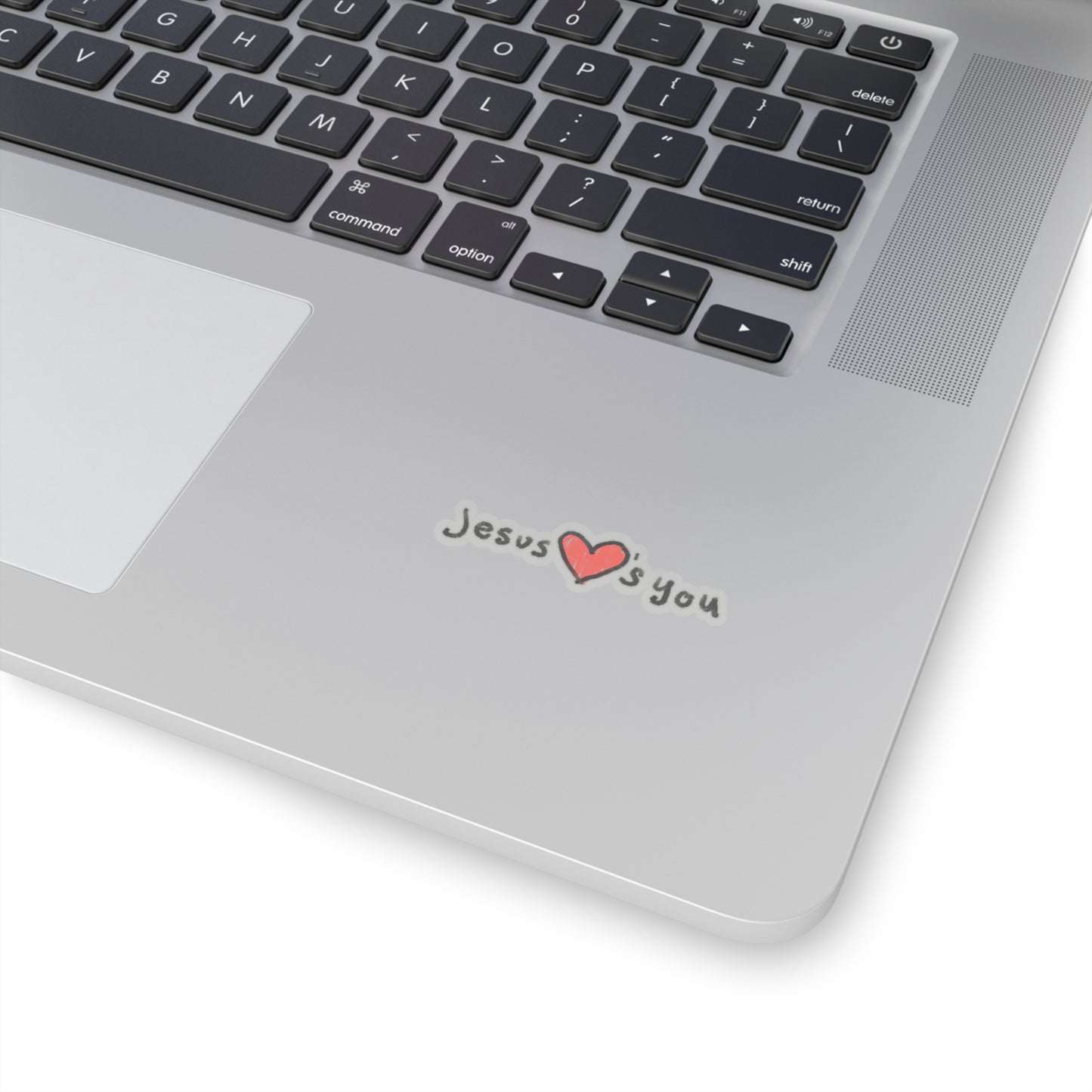 Jesus Loves You Horizontal Sticker