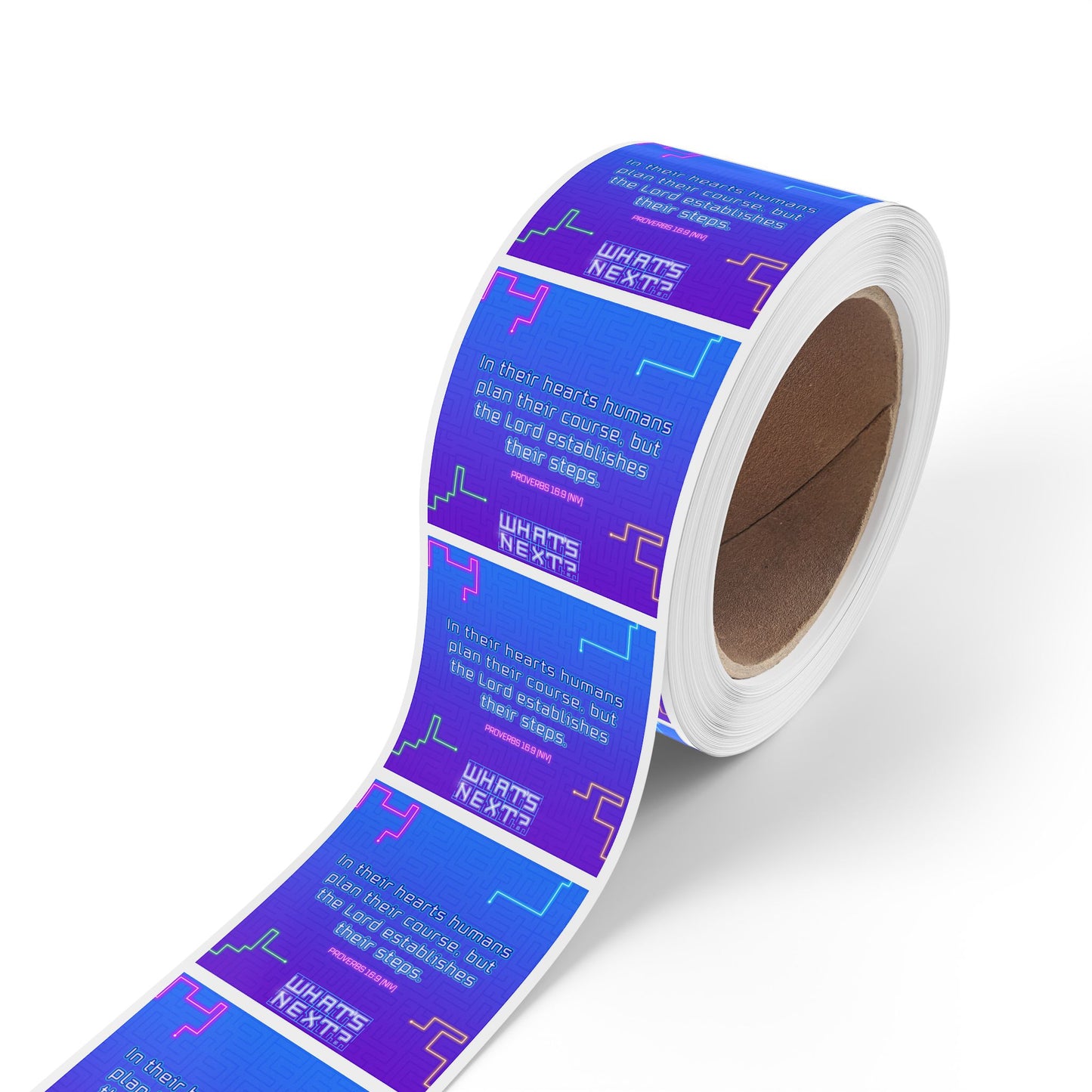 Memory Verse Sticker Roll | V8 | What's Next