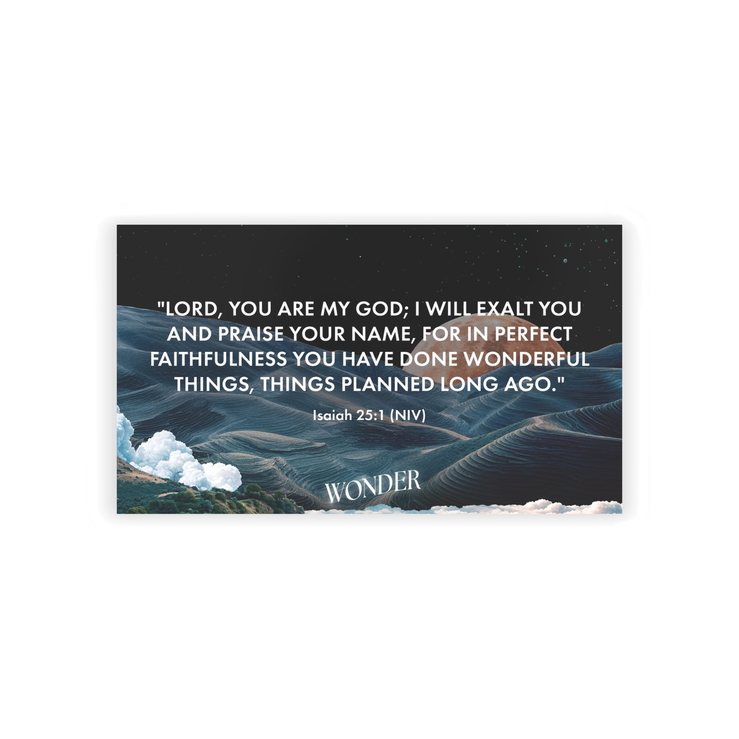 Memory Verse Cards | V9 | Wonder