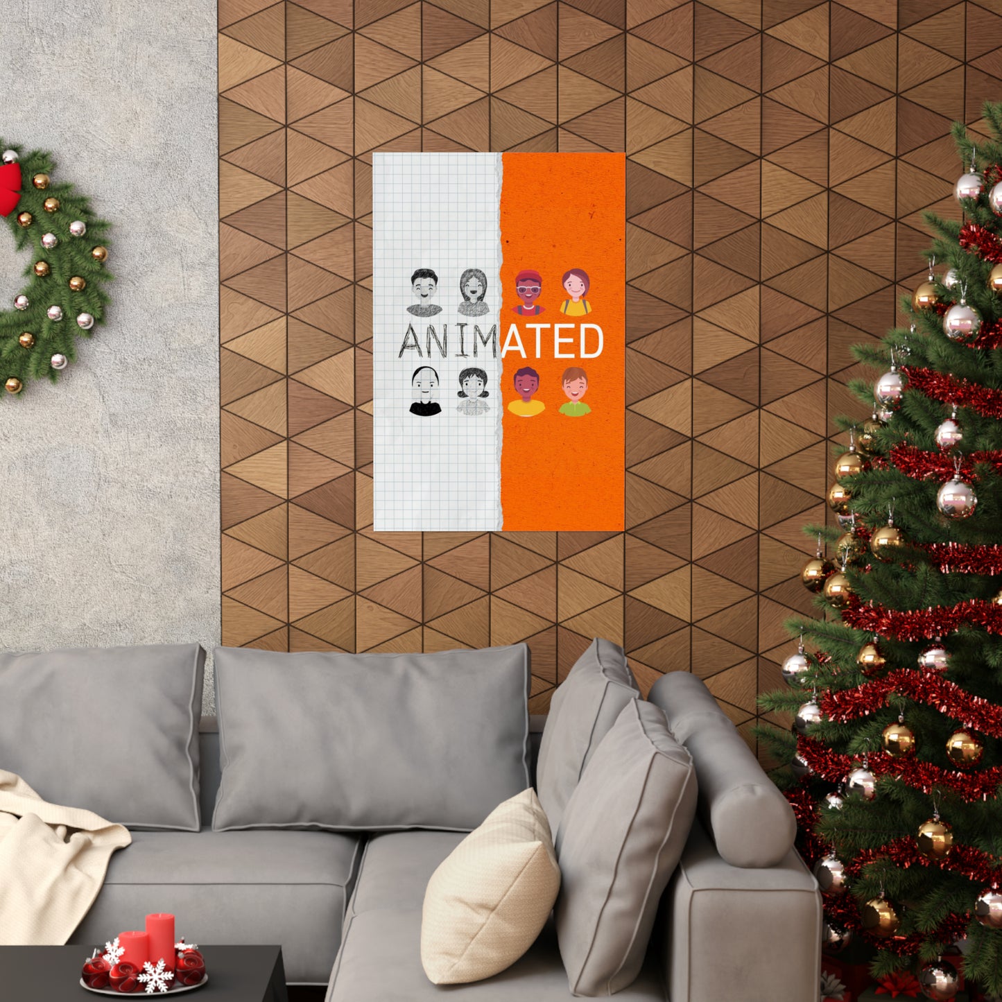 Poster I V6 I Animated Series Graphic I Vertical