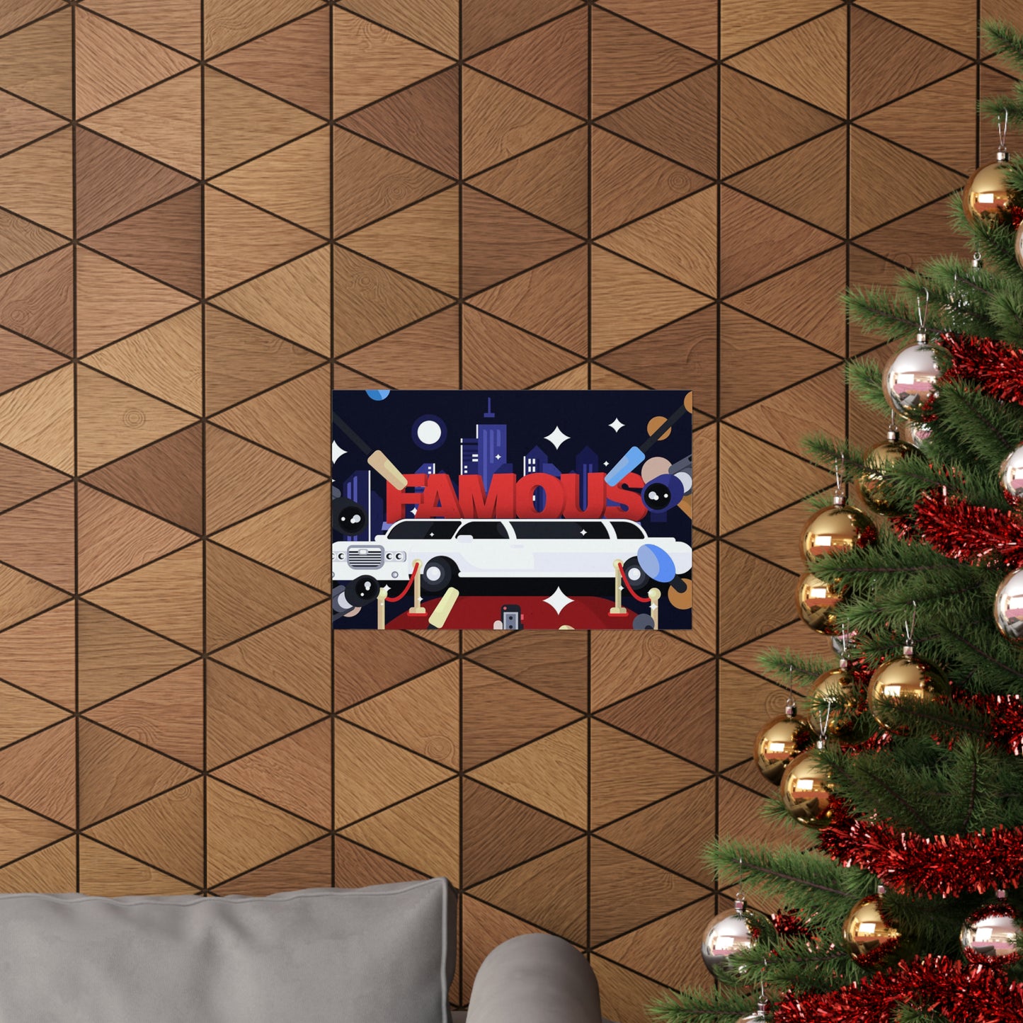 Poster I V5 I Famous Series Graphic I Horizontal