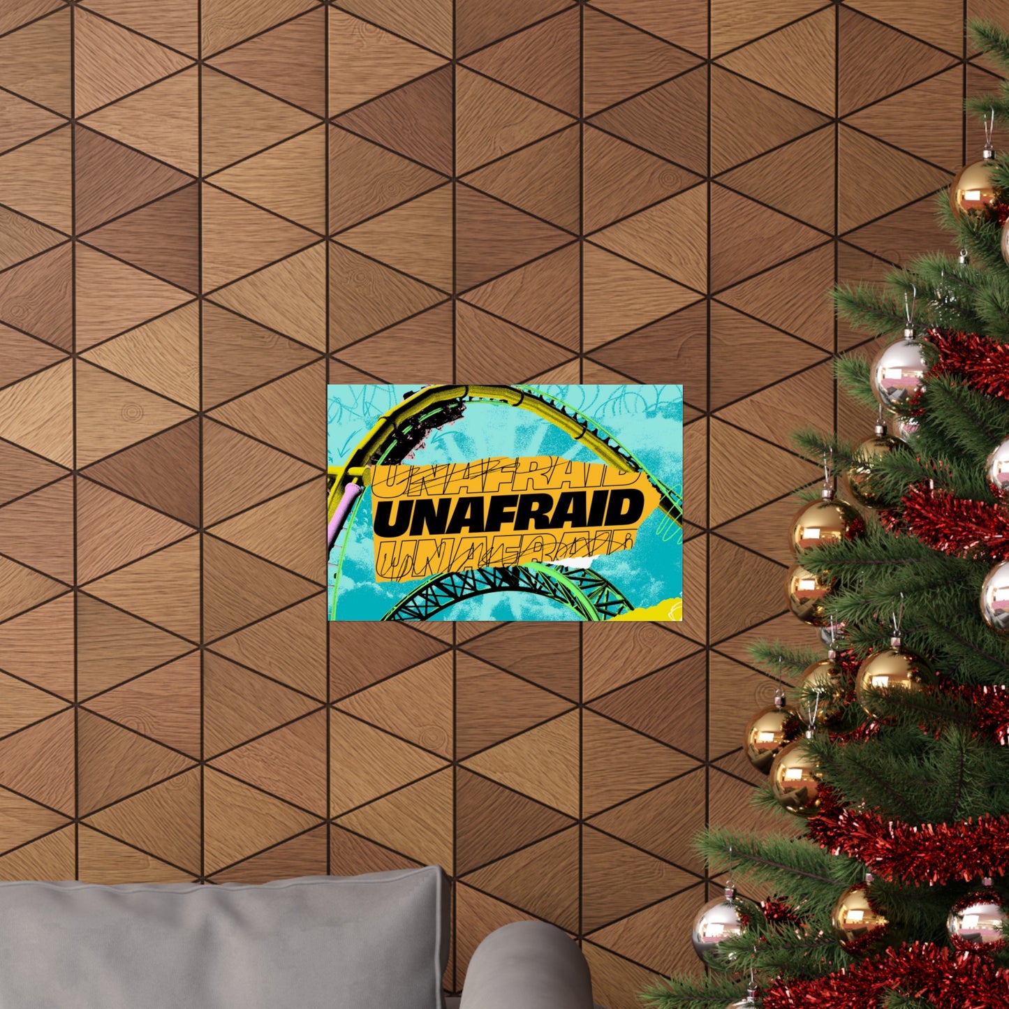 Poster | V8 | Unafraid Series Graphic | Horizontal