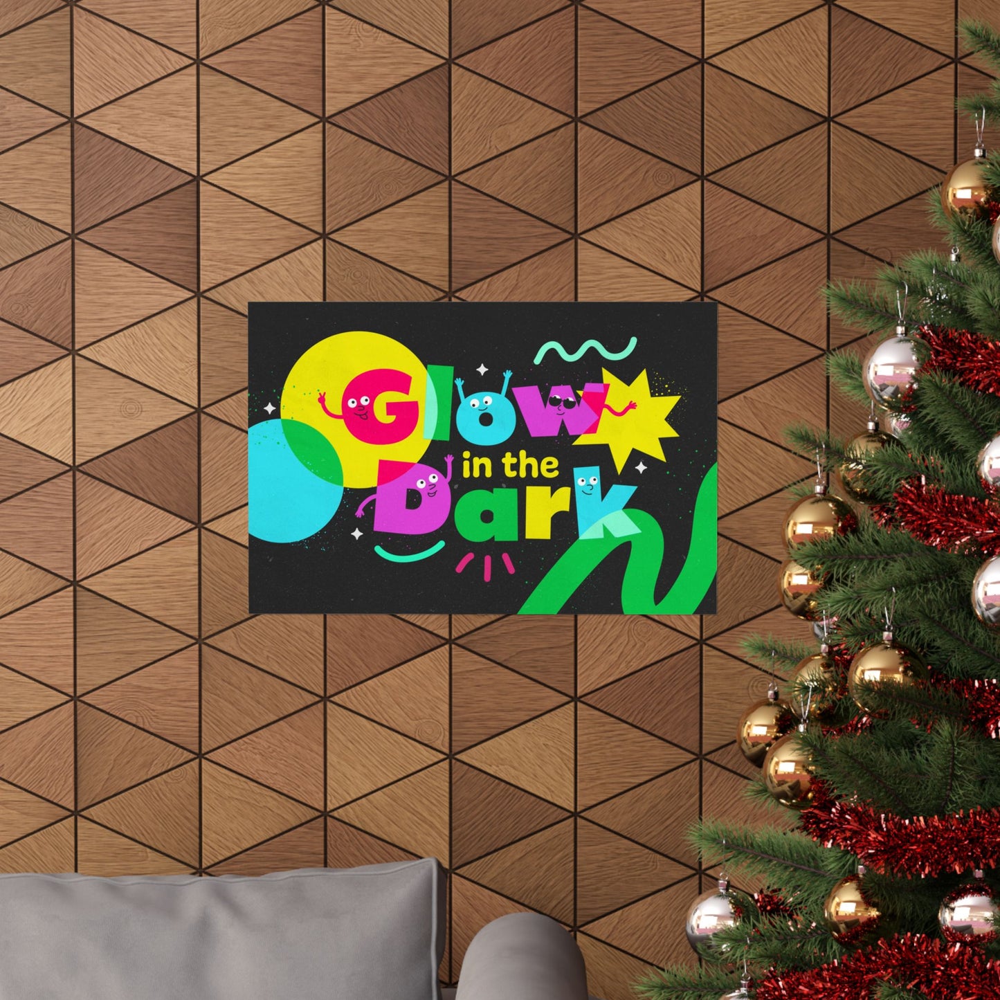 Poster | V7 | Glow in the Dark Preschool Series Graphic | Horizontal