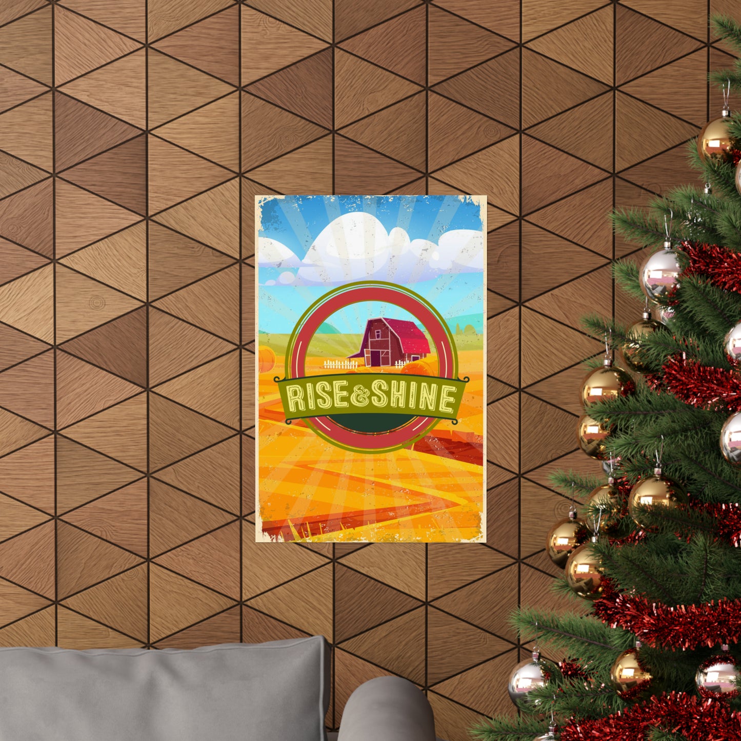 Poster I V6 I Rise & Shine Series Graphic I Vertical