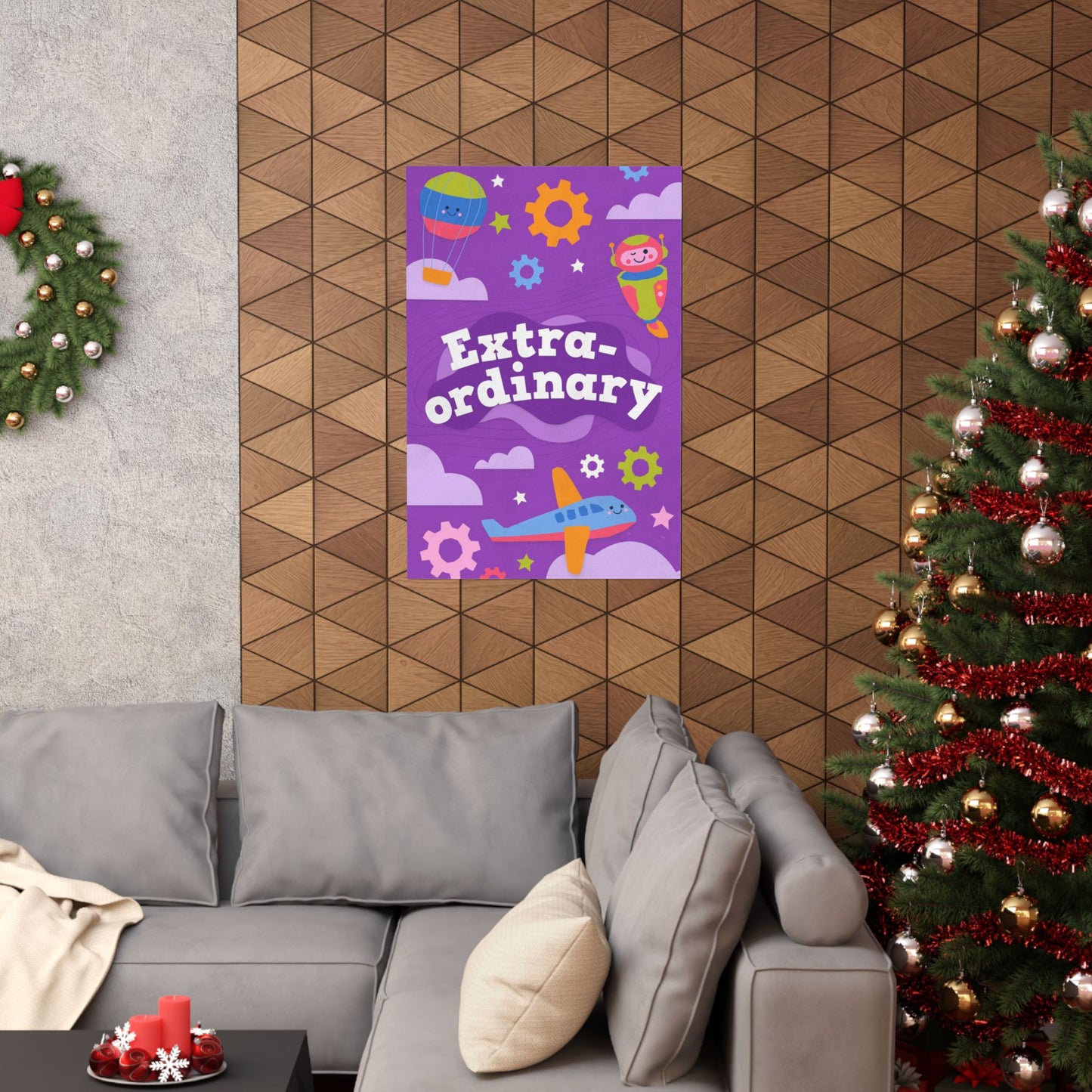 Poster | V9 | Extra-Ordinary Preschool Series Graphic | Vertical