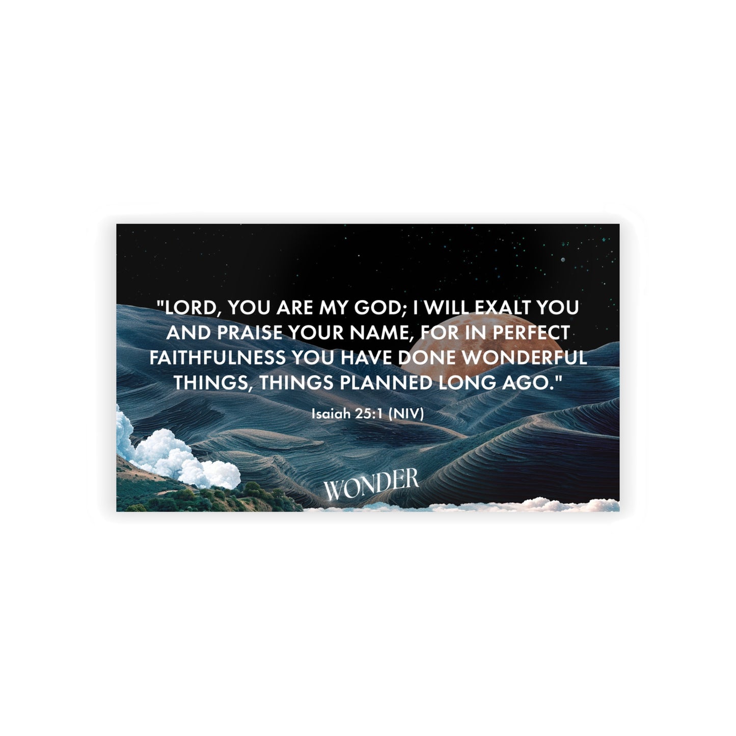 Memory Verse Cards | V9 | Wonder