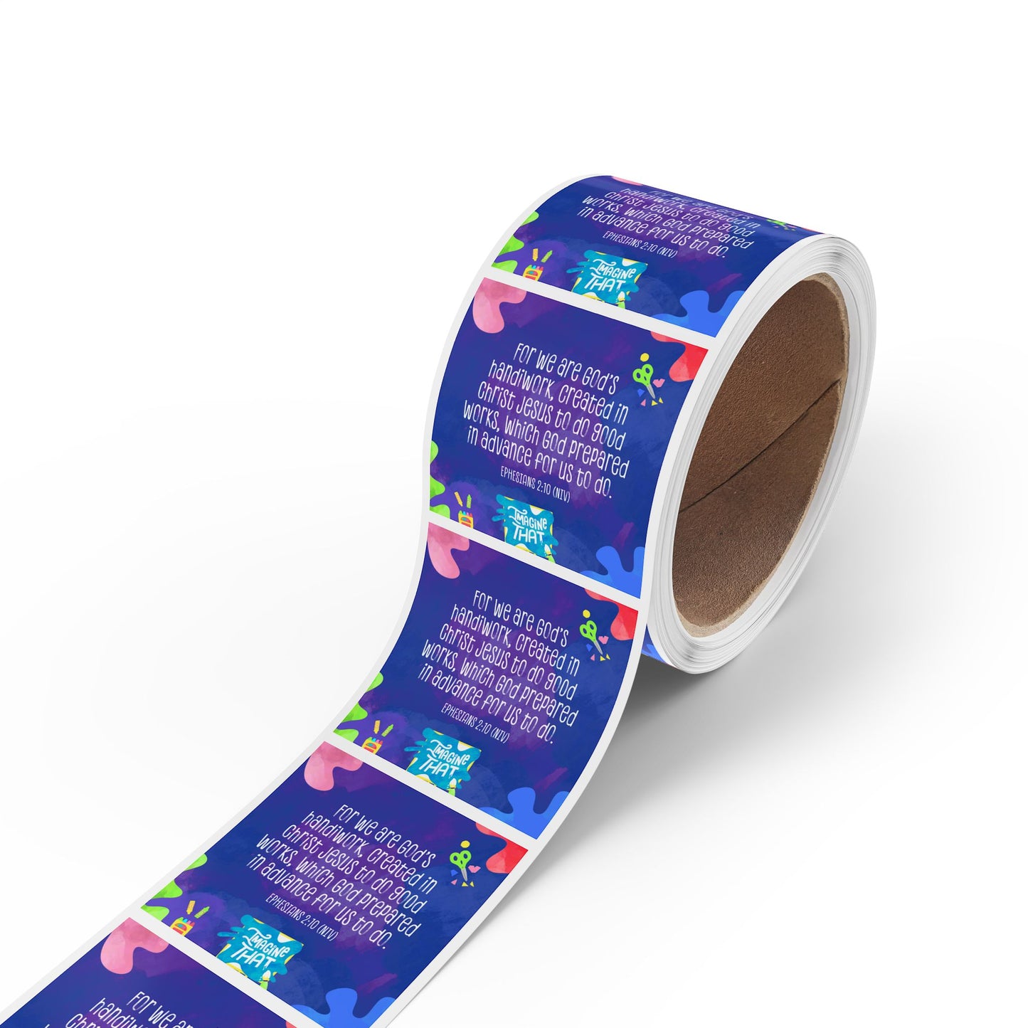 Memory Verse Sticker Roll | V8 | Imagine That