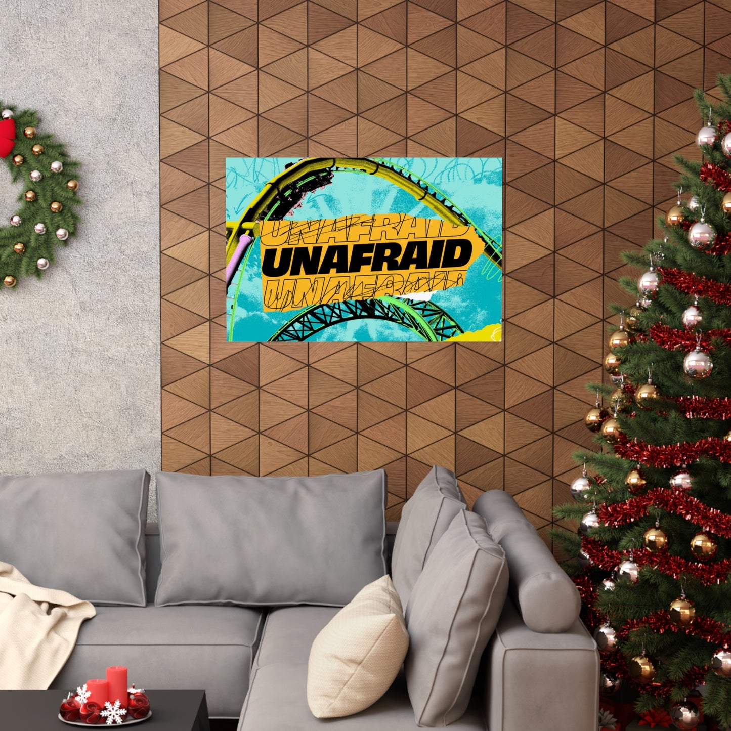 Poster | V8 | Unafraid Series Graphic | Horizontal