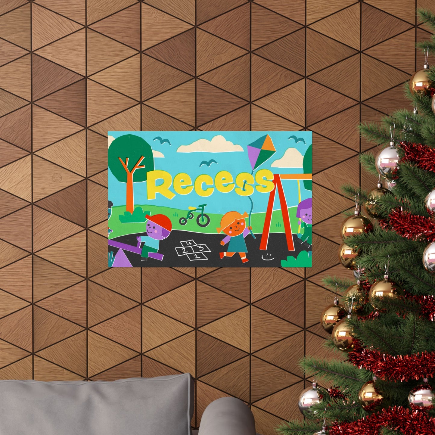 Poster | V7 | Recess Preschool Series Graphic | Horizontal