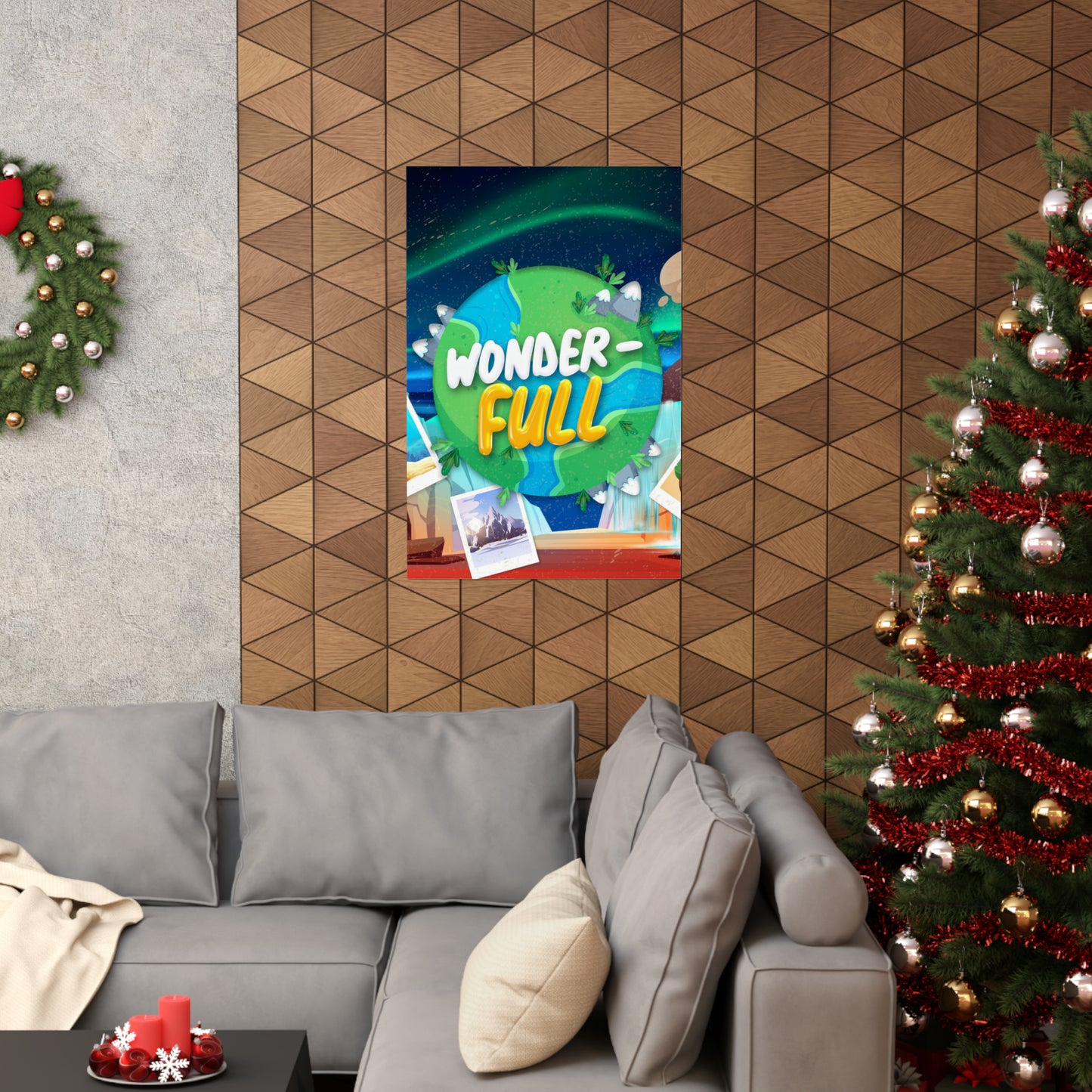 Poster I V6 I Wonder-Full Series Graphic I Vertical