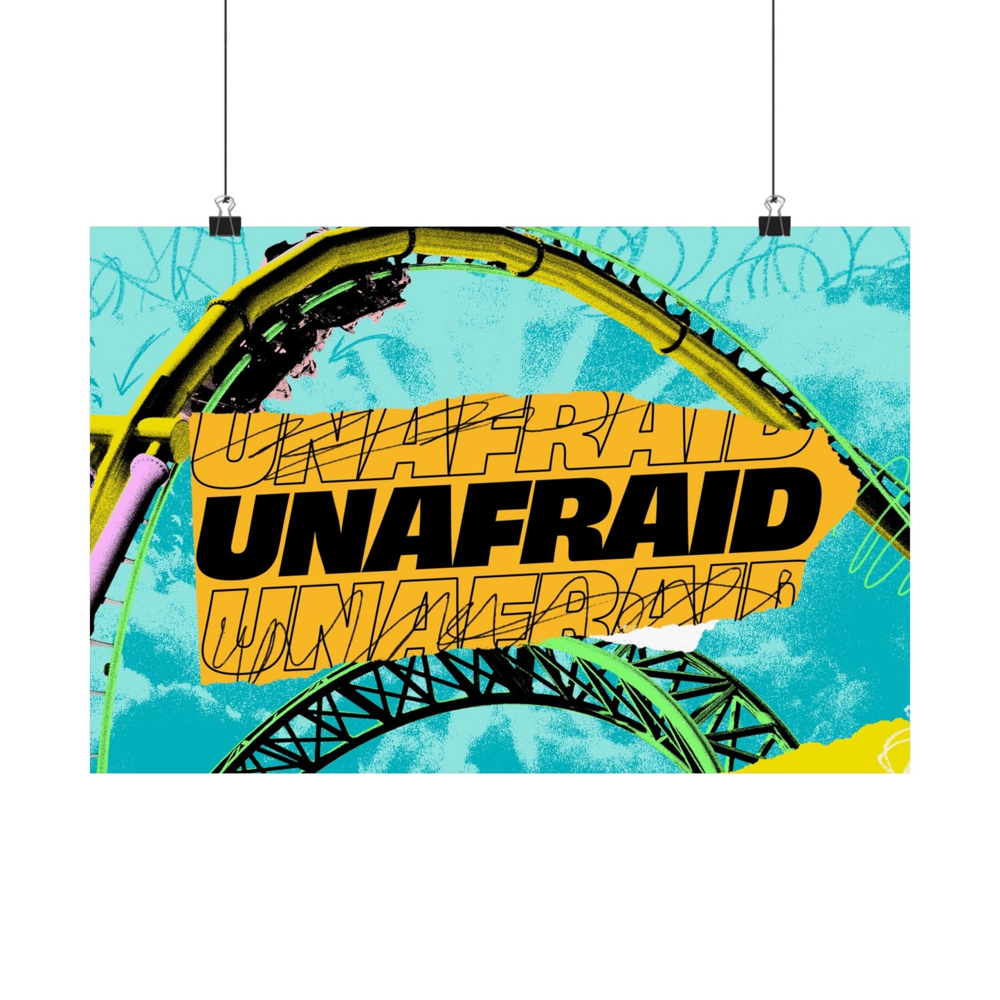 Poster | V8 | Unafraid Series Graphic | Horizontal