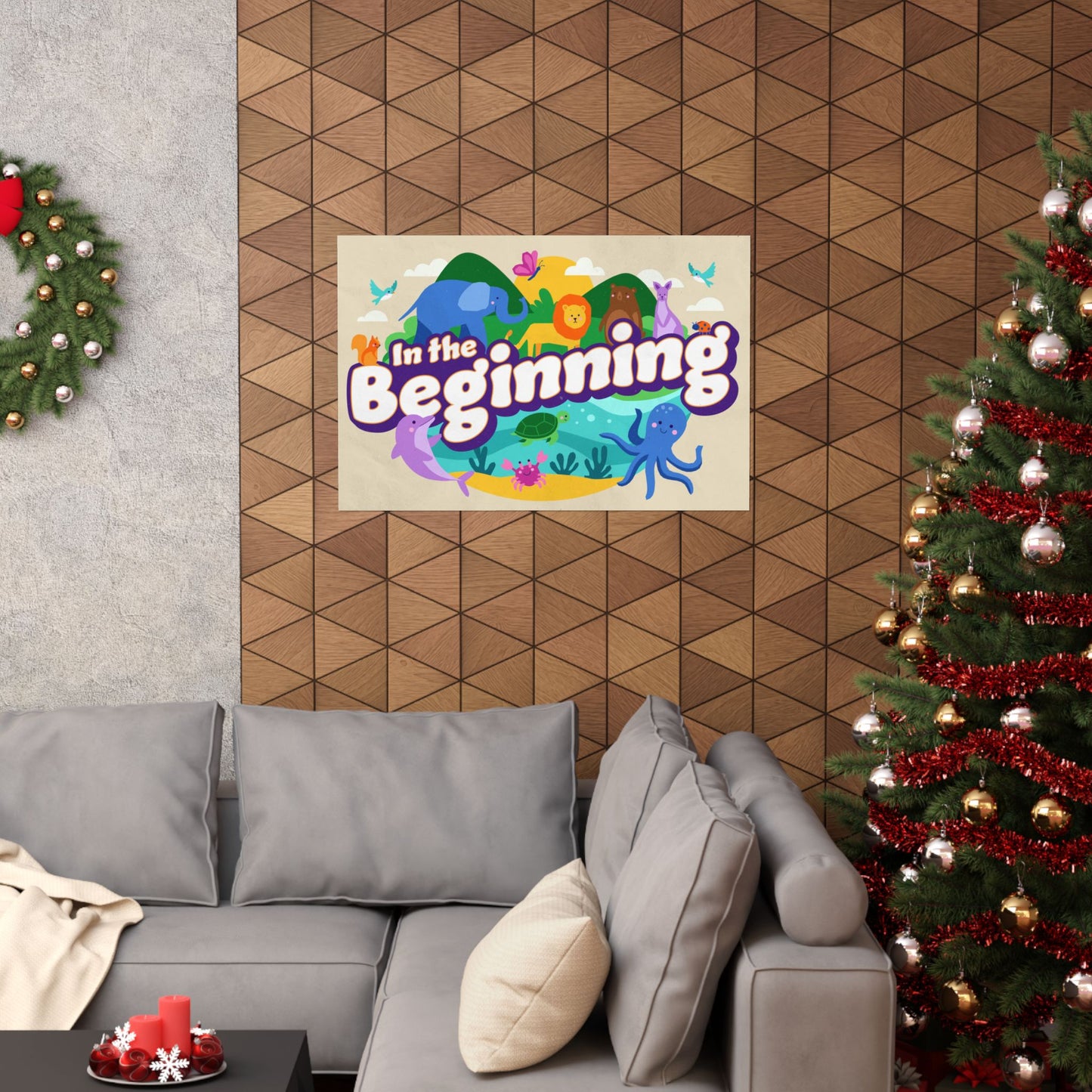 Poster | V9 | In The Beginning Preschool Series Graphic | Horizontal