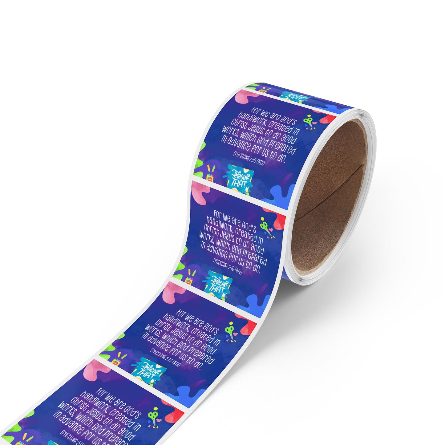 Memory Verse Sticker Roll | V8 | Imagine That