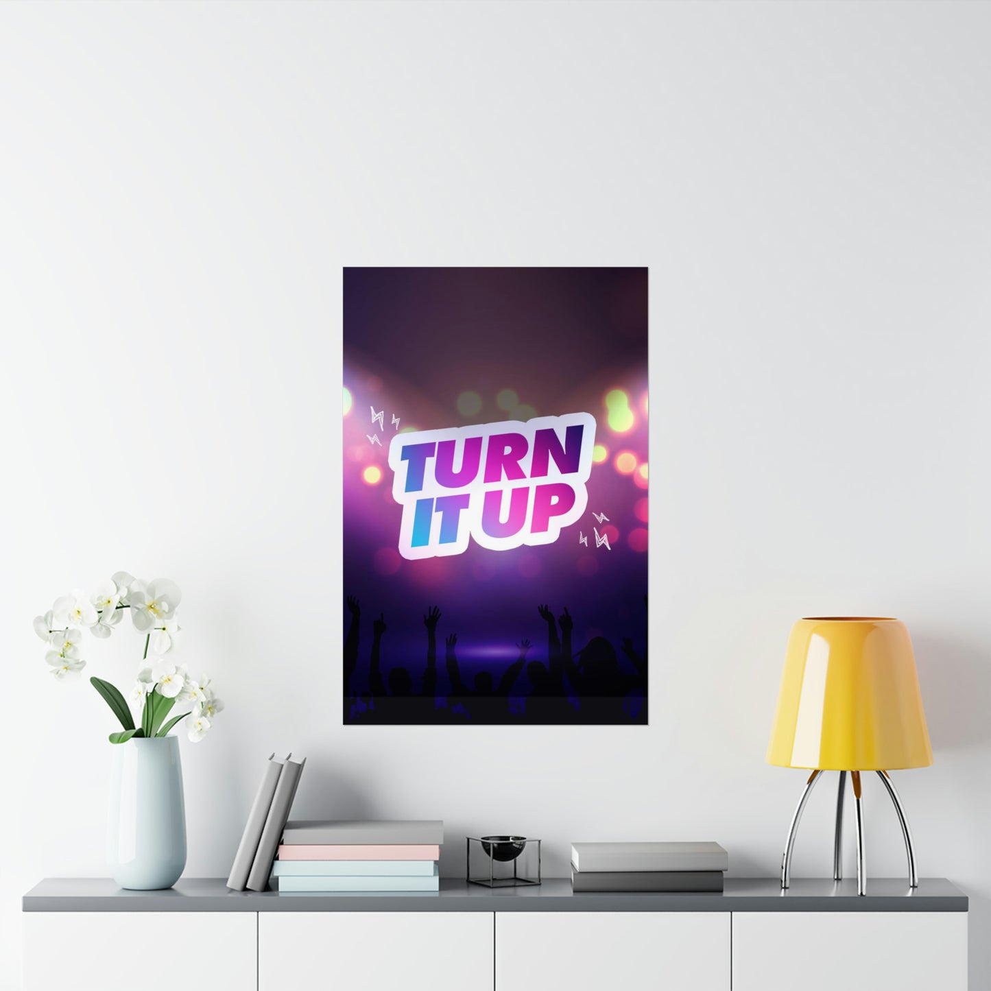 Poster | V7 | Turn It Up Series Graphic | Vertical