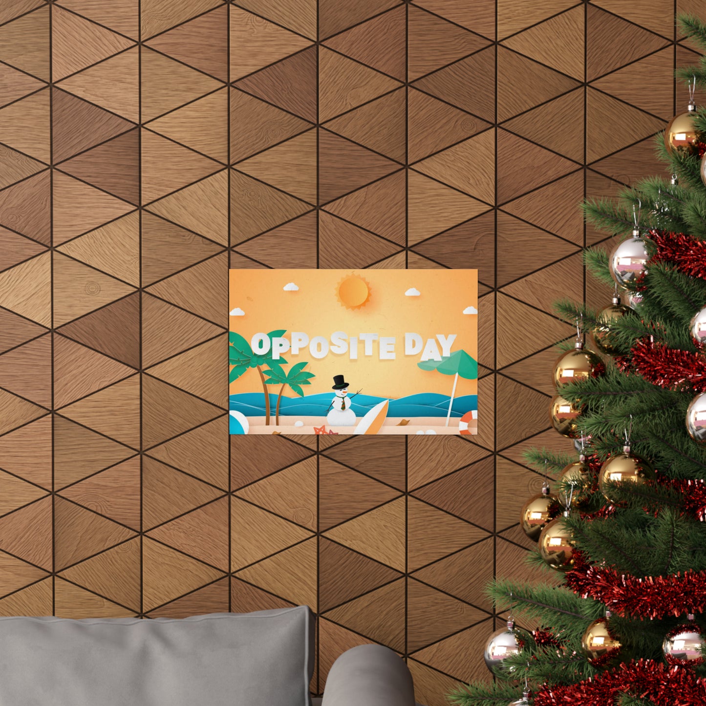 Poster I V5 I Opposite Day Series Graphic I Horizontal