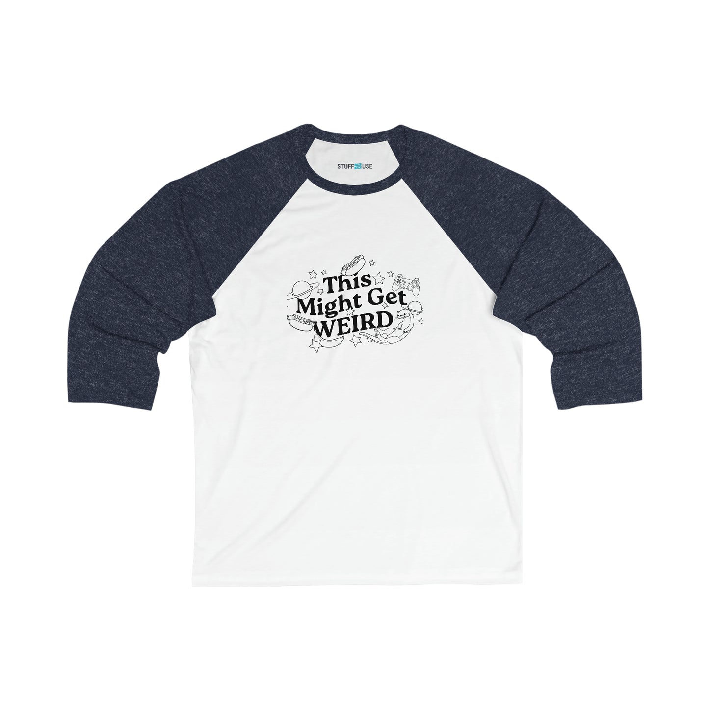 Weird | SYCU | 3\4 Sleeve Baseball Tee