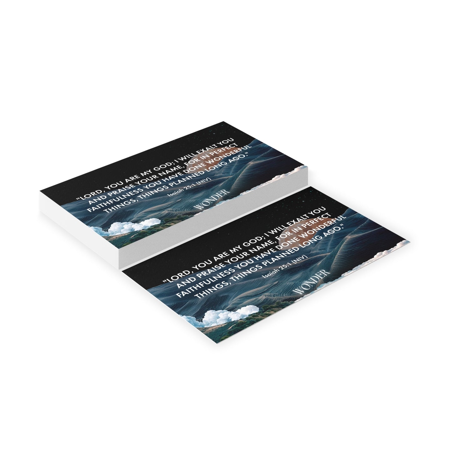Memory Verse Cards | V9 | Wonder
