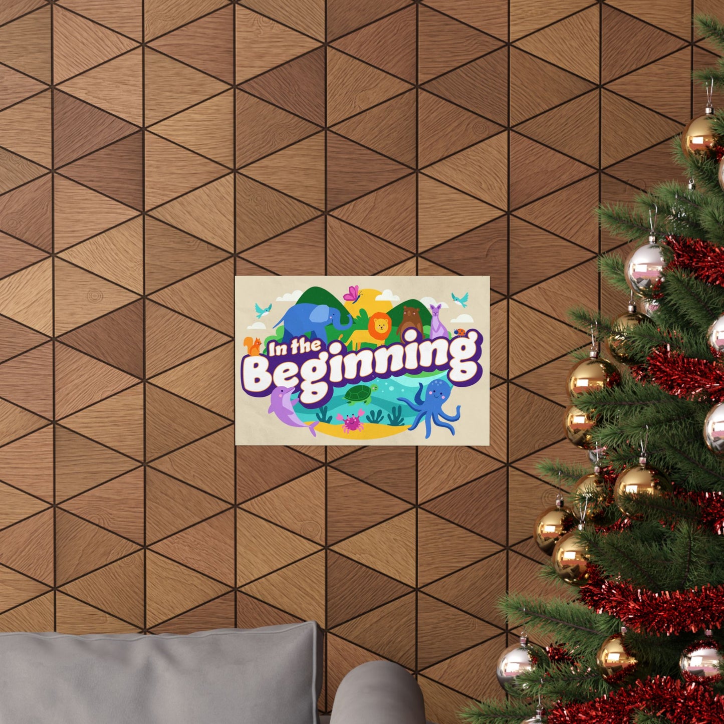 Poster | V9 | In The Beginning Preschool Series Graphic | Horizontal