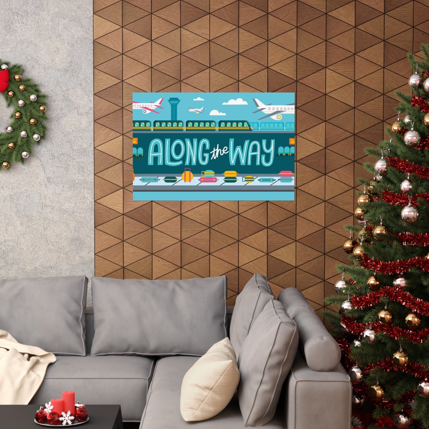 Poster | V8 | Along The Way Series Graphic | Horizontal