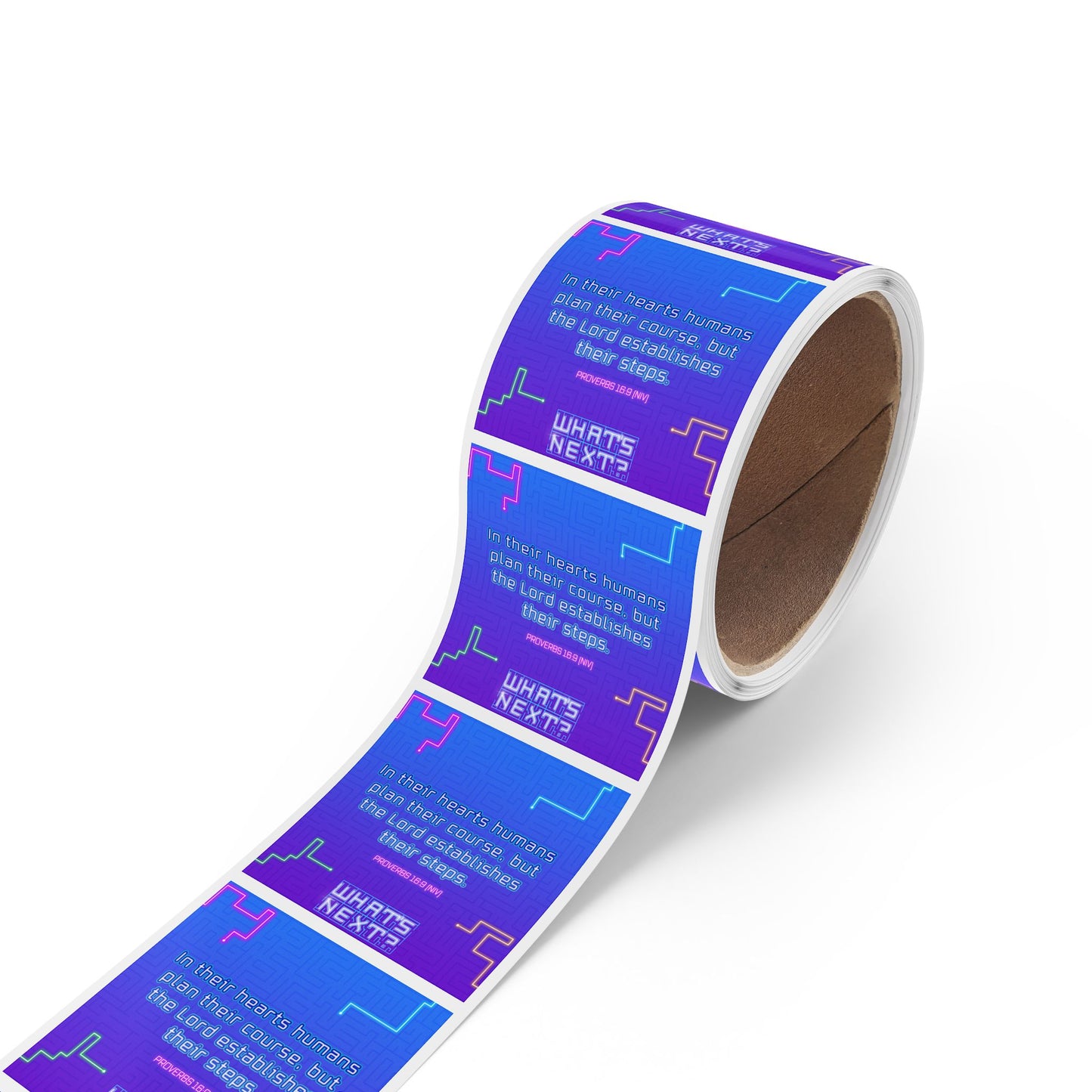 Memory Verse Sticker Roll | V8 | What's Next