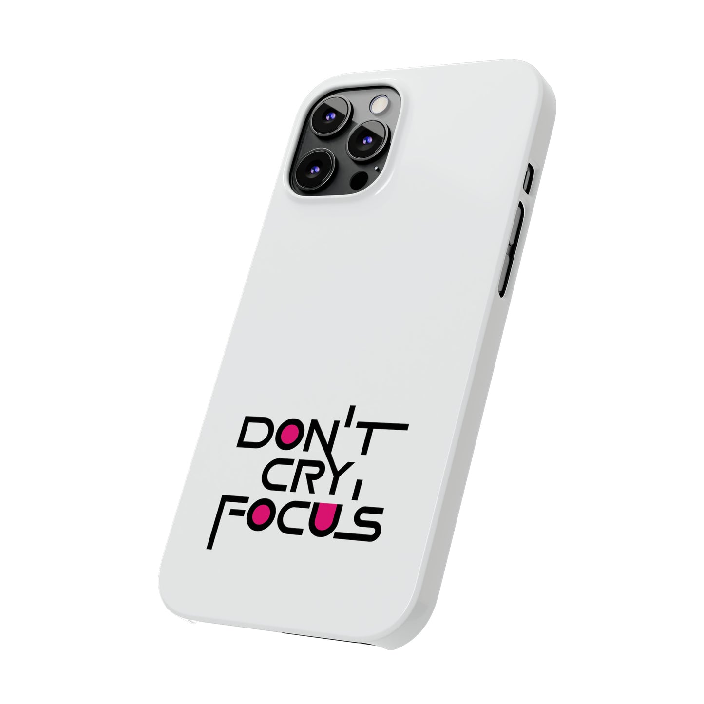Don't Cry, Focus | SYCU | Phone Cases
