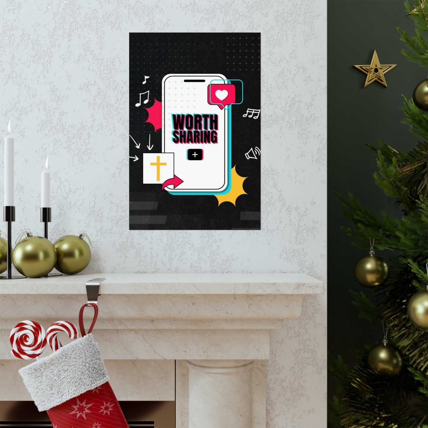 Poster | V7 | Worth Sharing Series Graphic | Vertical