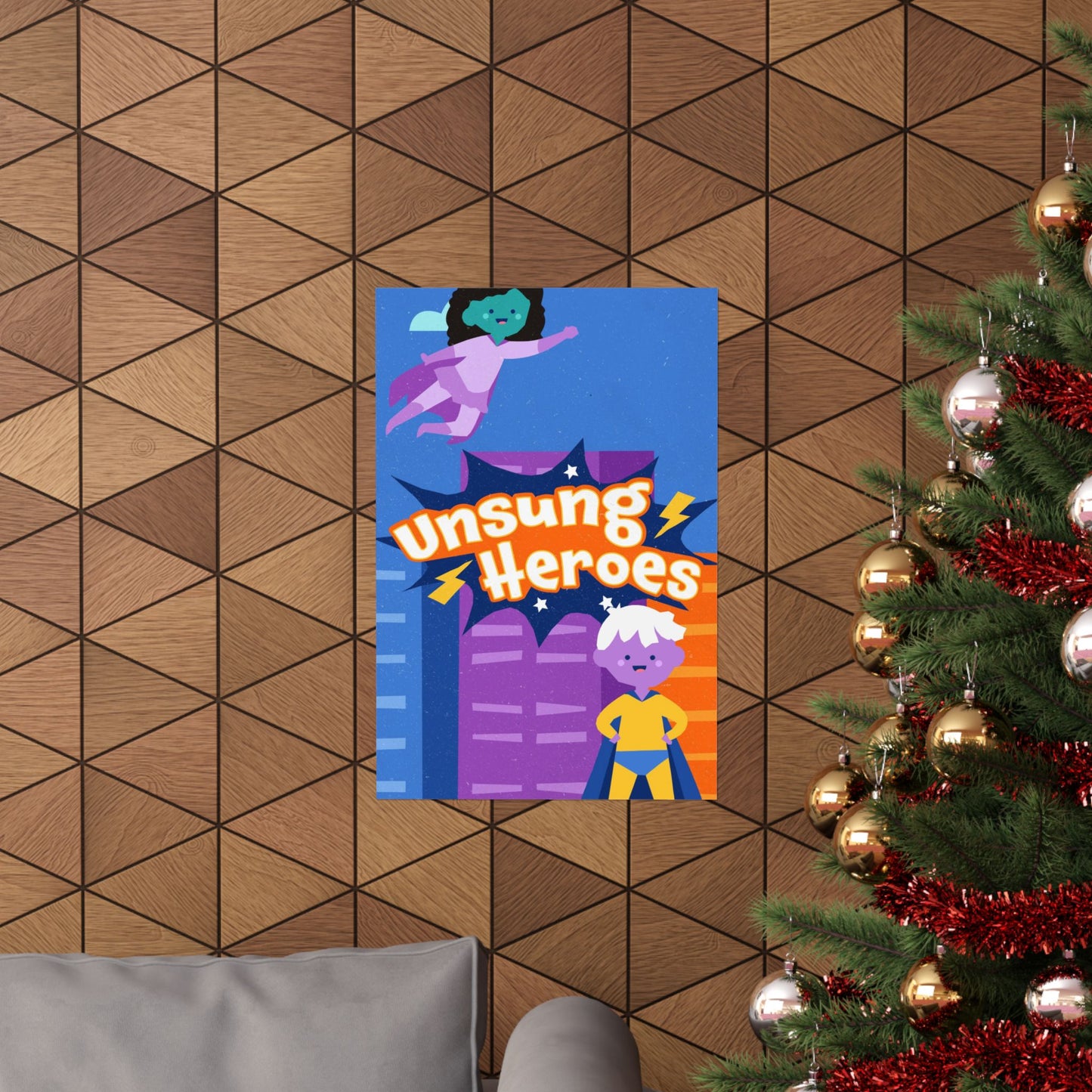 Poster | V8 | Unsung Heroes Preschool Series Graphic | Vertical
