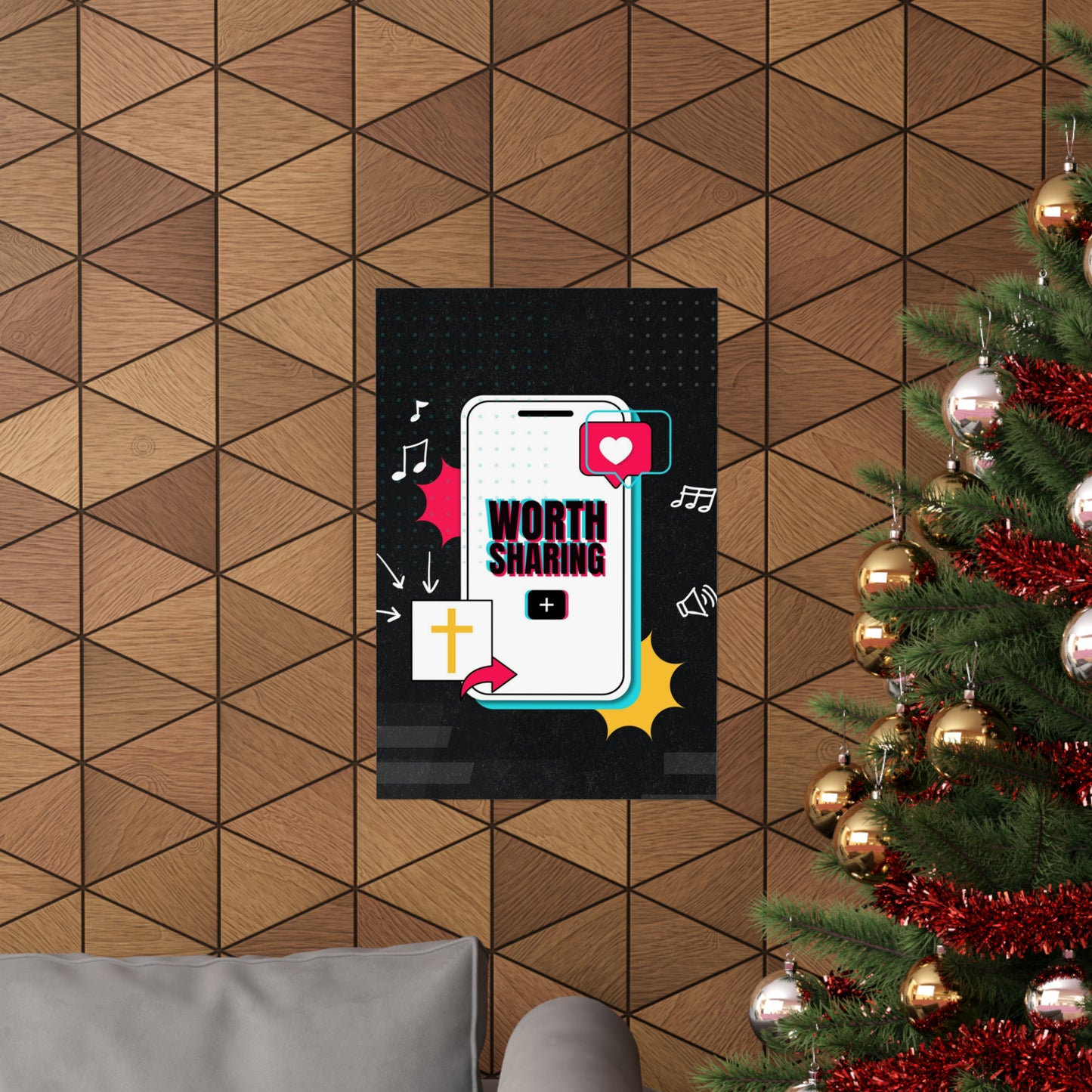 Poster | V7 | Worth Sharing Series Graphic | Vertical