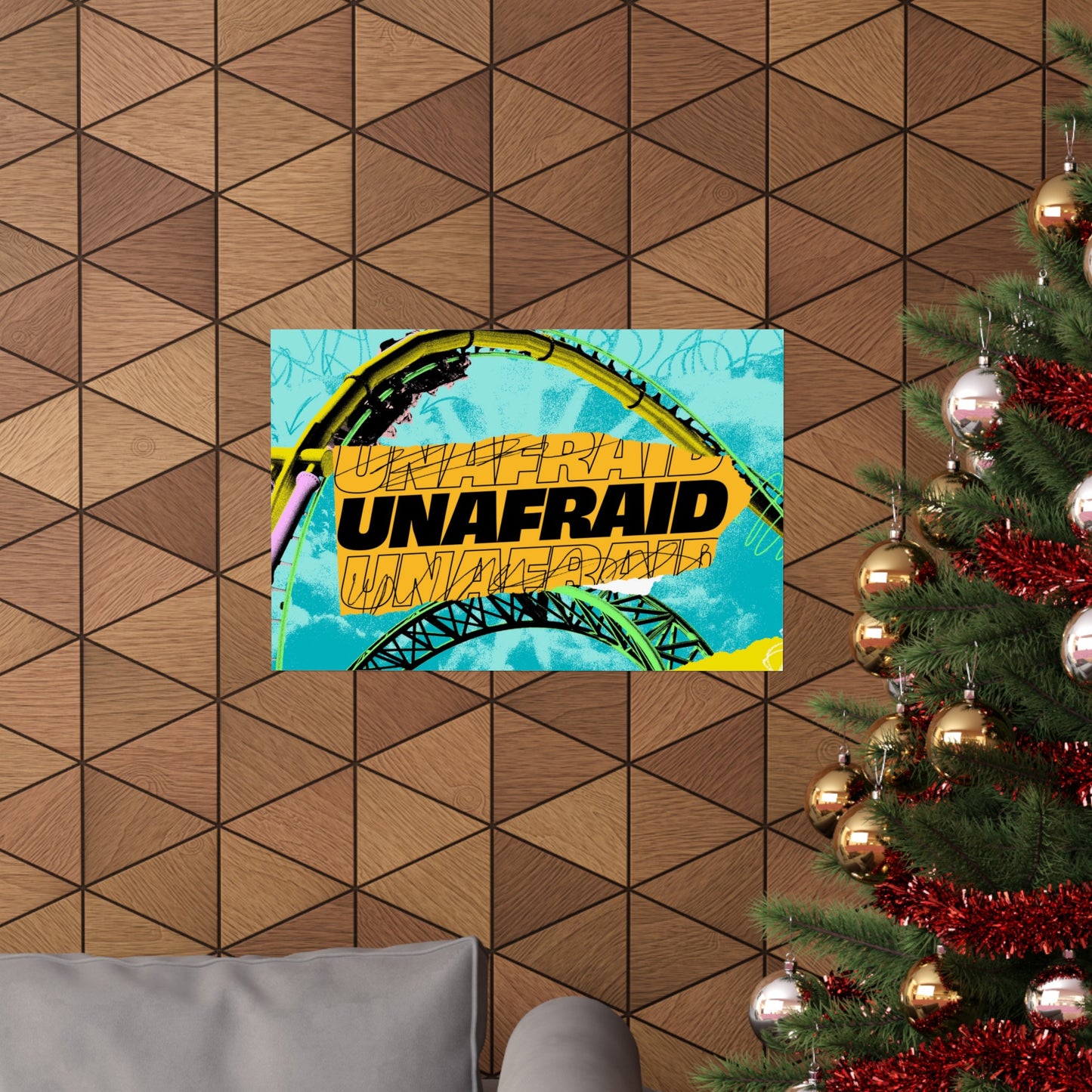 Poster | V8 | Unafraid Series Graphic | Horizontal