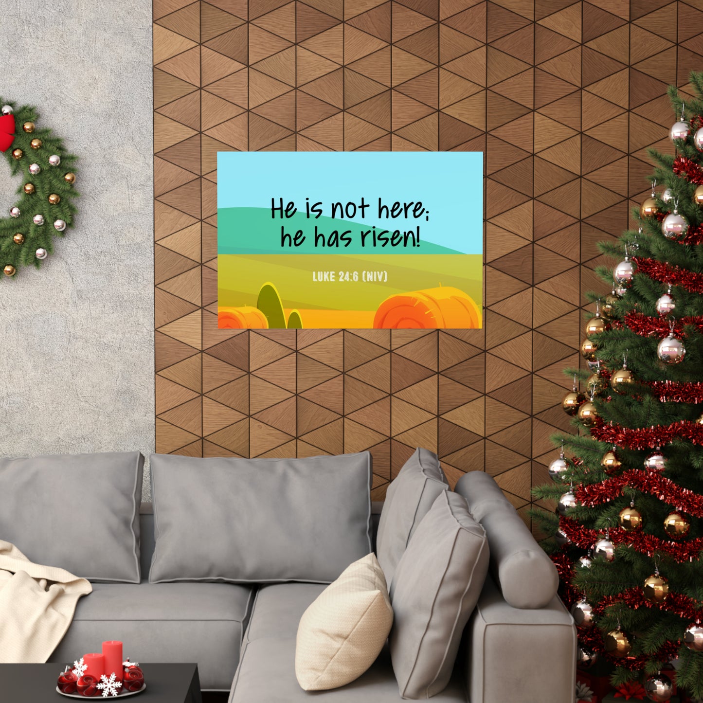 Poster I V6 I Rise & Shine Memory Verse Graphic I Horizontal