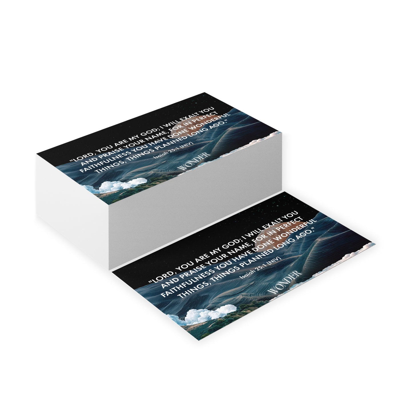 Memory Verse Cards | V9 | Wonder