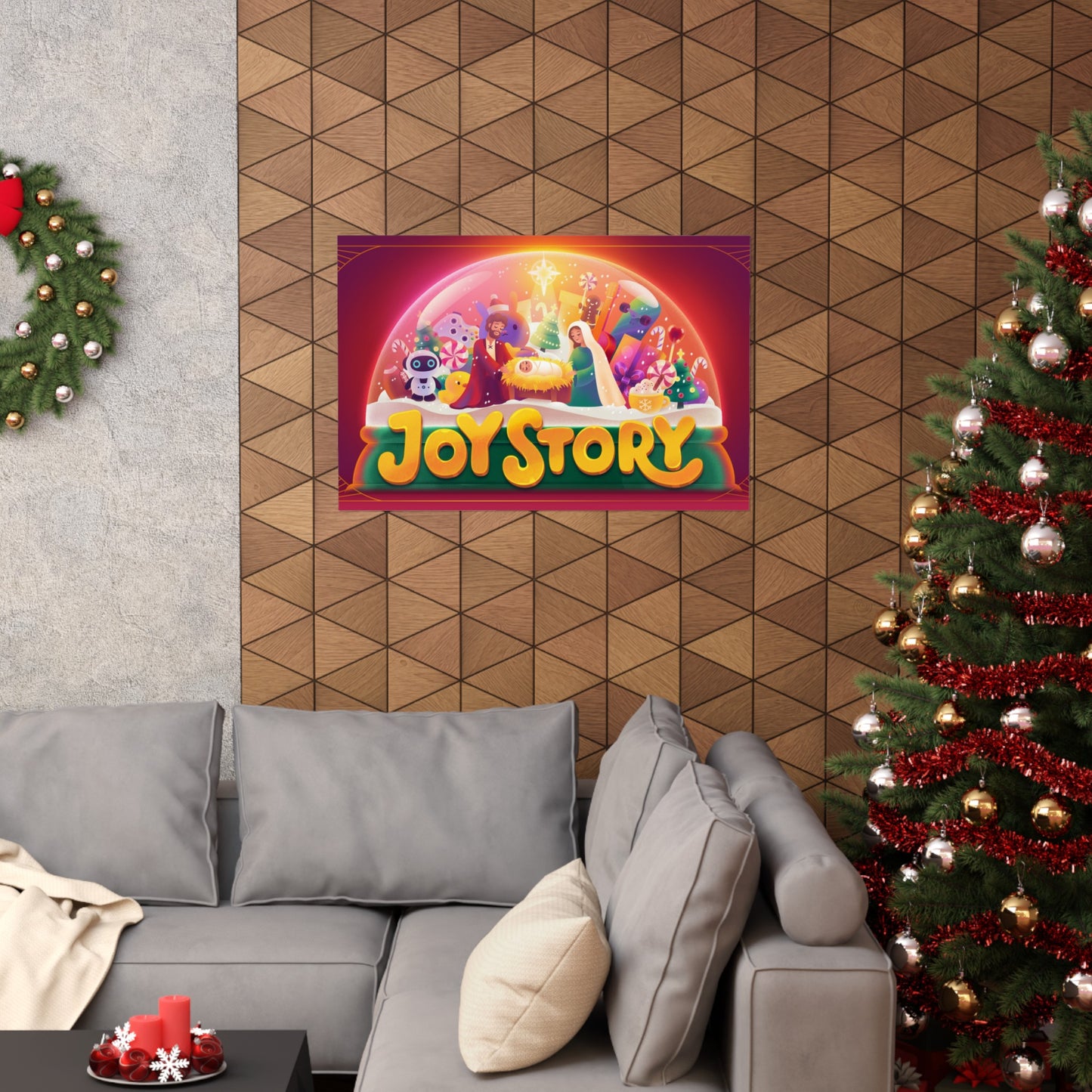 Poster | V8 | Joy Story Series Graphic | Horizontal