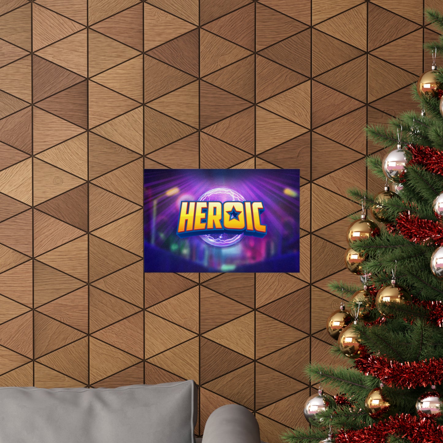 Poster I V6 I Heroic Series Graphic I Horizontal