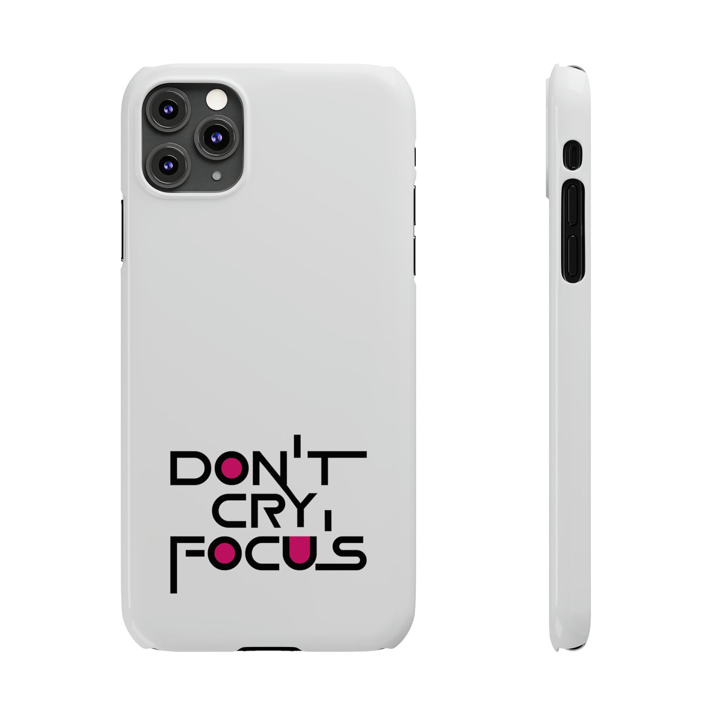 Don't Cry, Focus | SYCU | Phone Cases