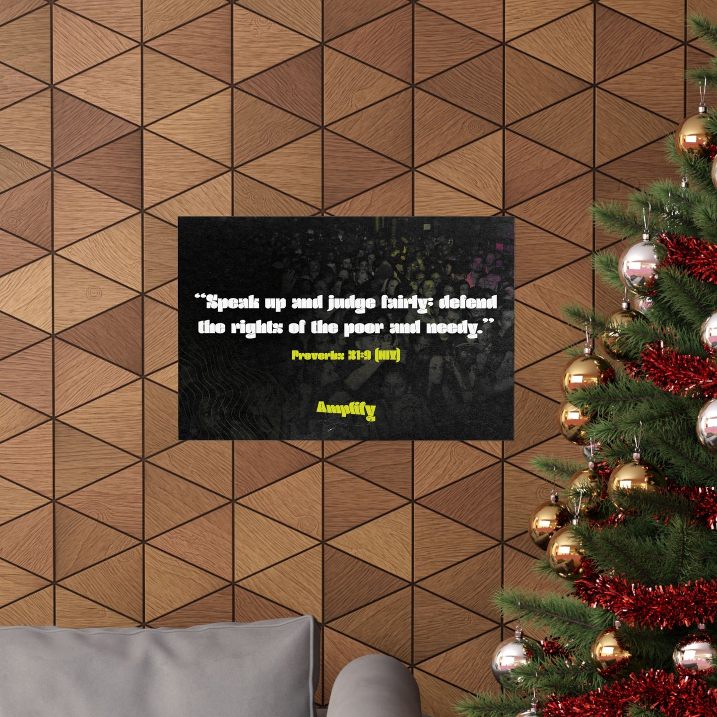 Poster I Amplify Memory Verse Graphic I Horizontal