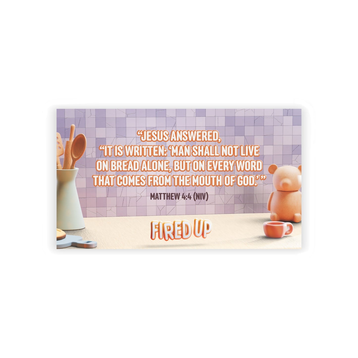Memory Verse Cards | V8 | Fired Up
