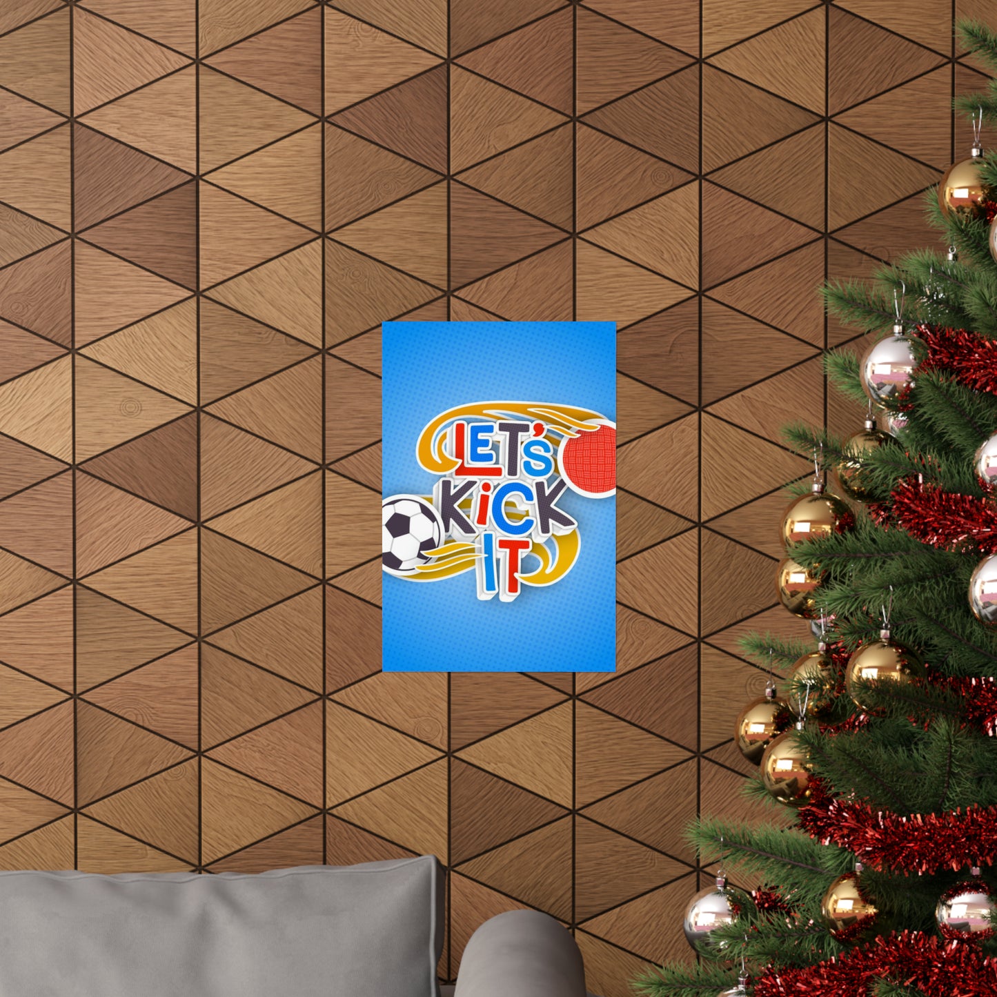 Poster I V7 I Let's Kick It Event Graphic I Vertical