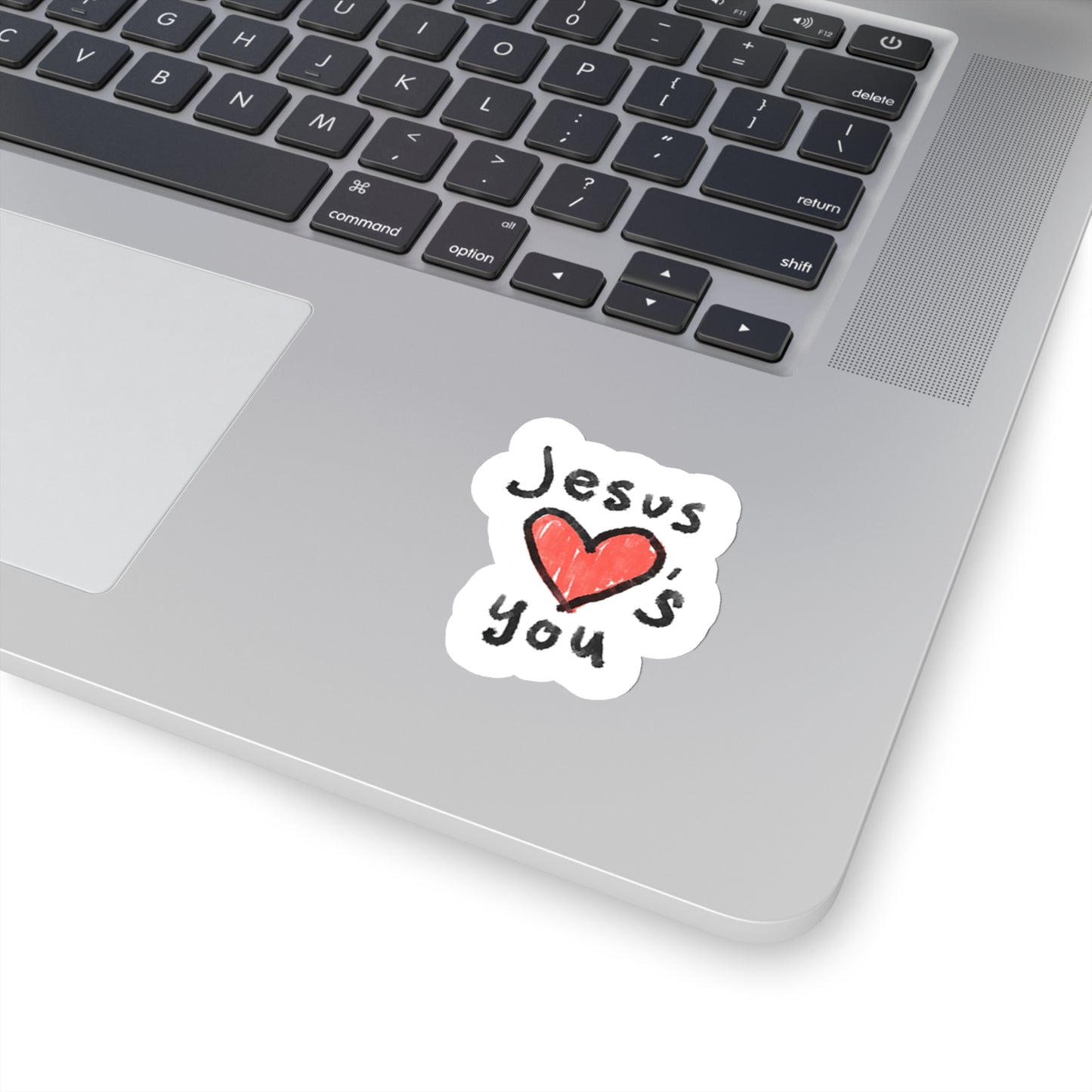 Jesus Loves You Vertical Sticker
