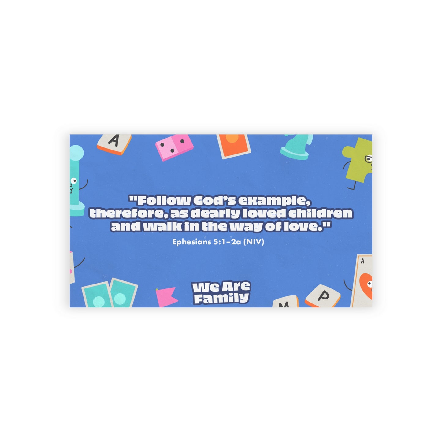 Memory Verse Cards | V9 | We Are Family Preschool