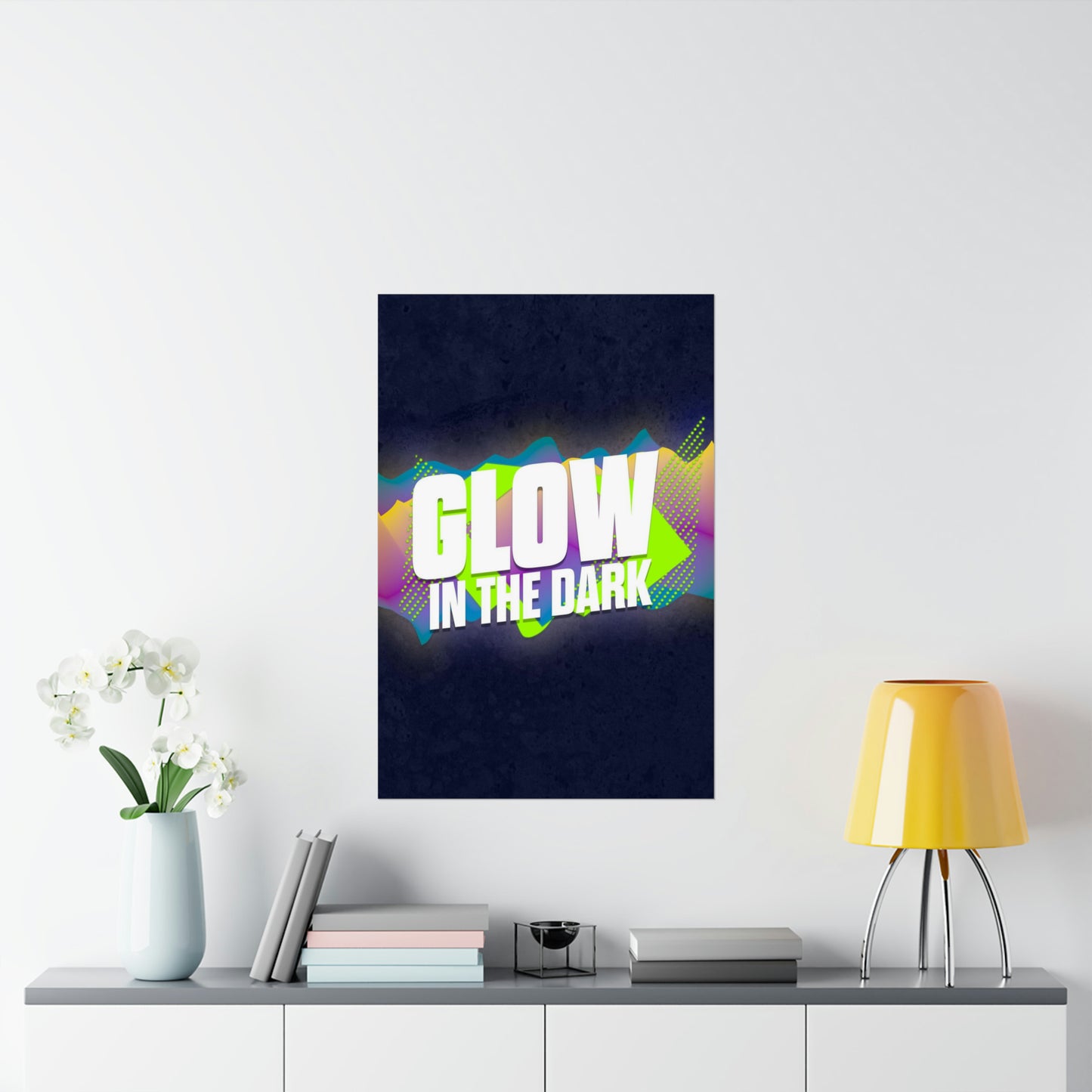 Poster | V7 | Glow In The Dark Series Graphic | Vertical